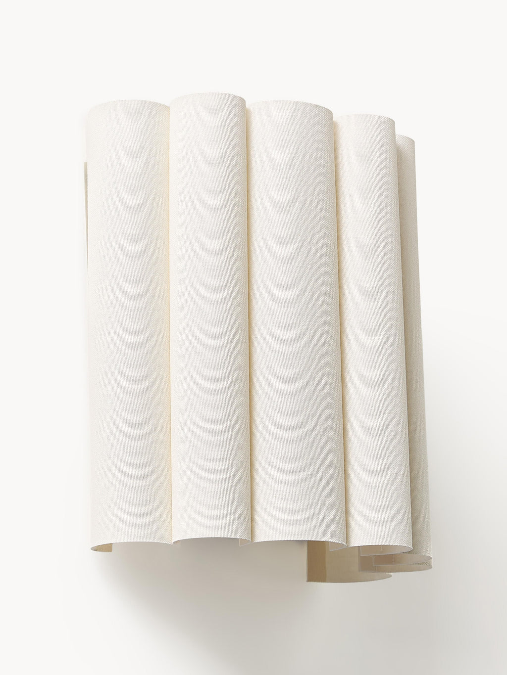Applique murale en lin Bjartmar - Beige clair