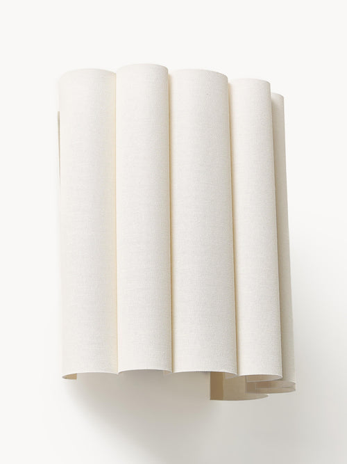 Applique murale en lin Bjartmar - Beige clair