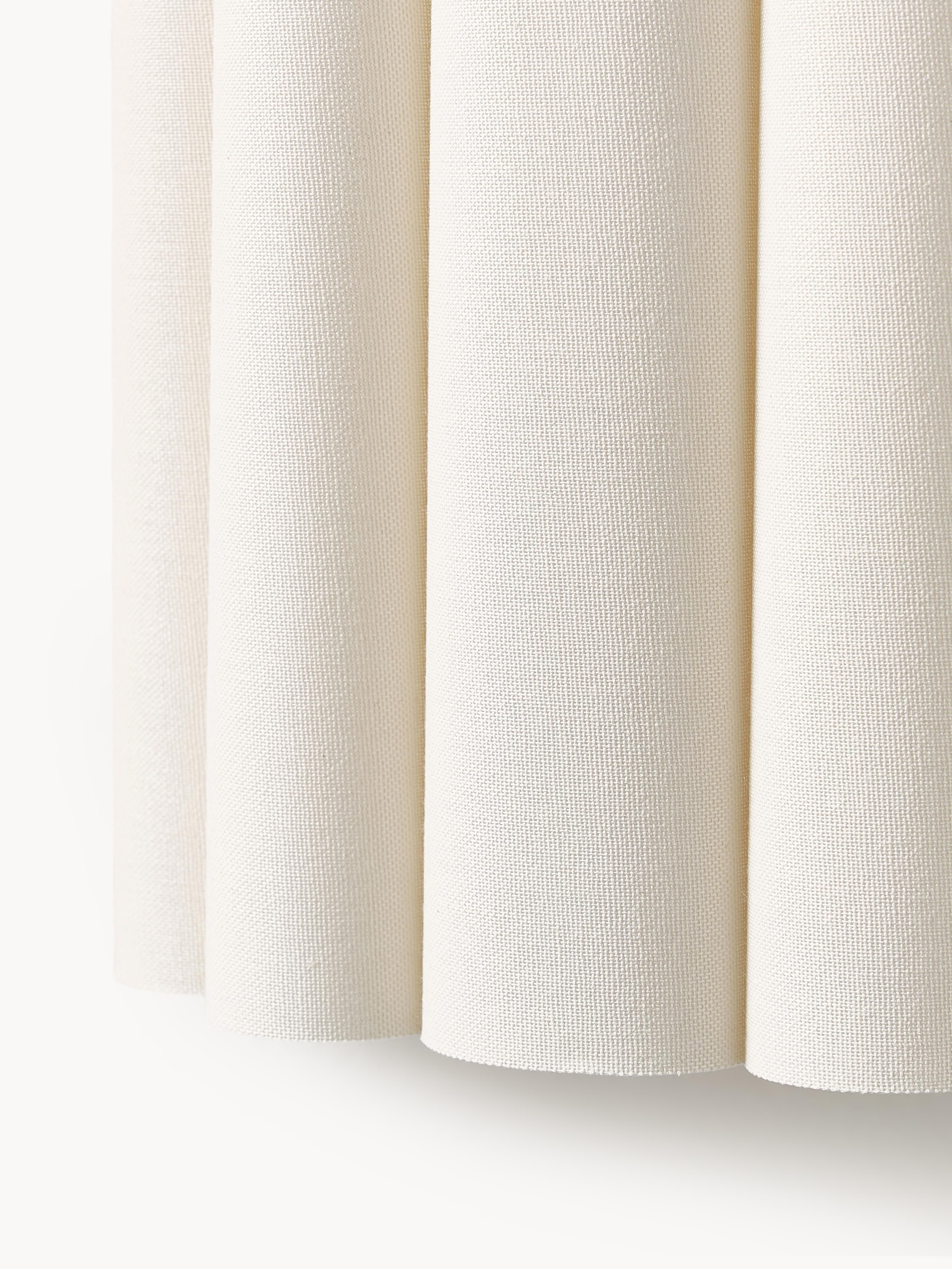 Applique murale en lin Bjartmar - Beige clair