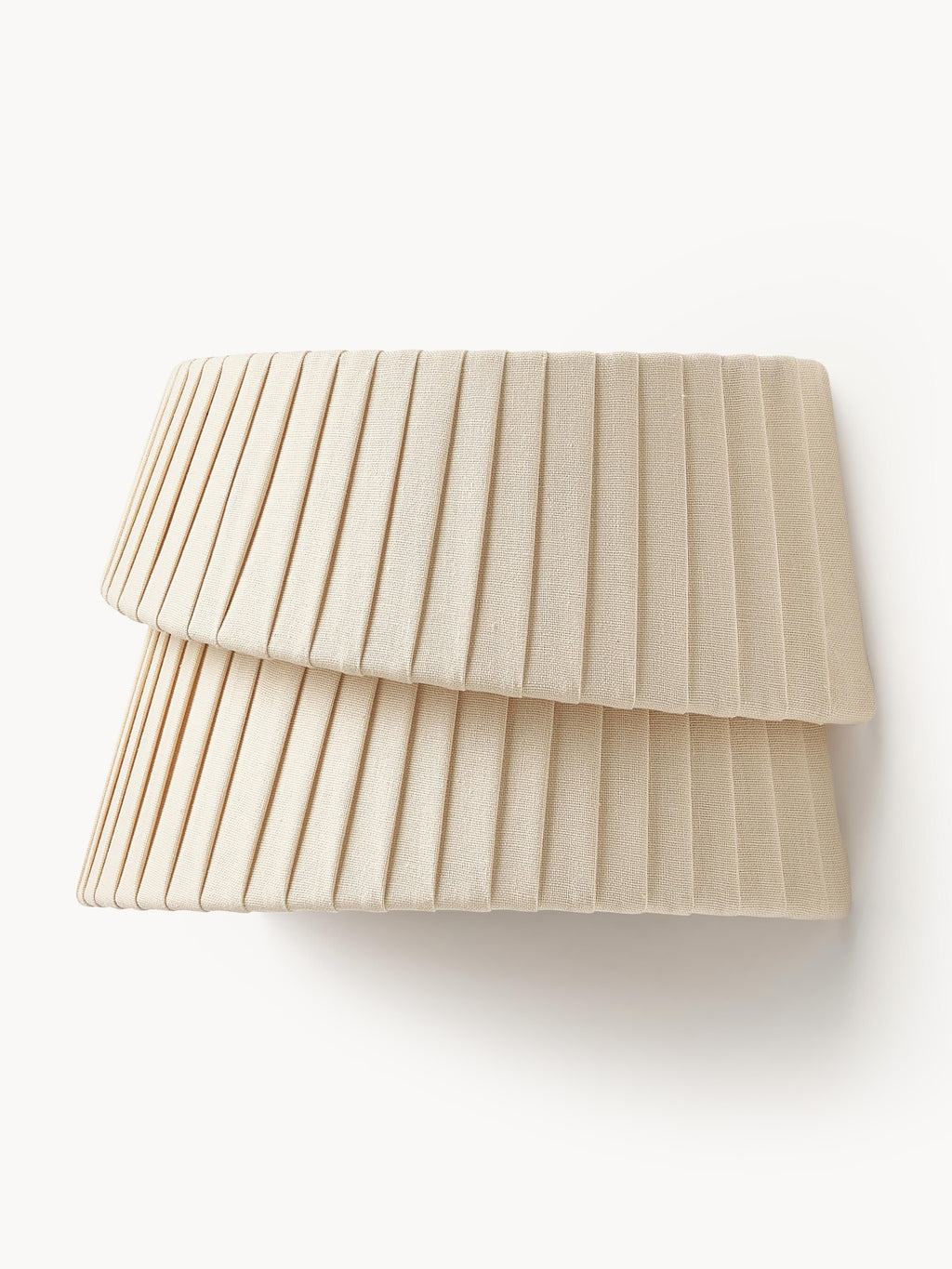 Applique avec abat-jour asymétrique Elfrad - Beige