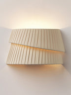 Applique avec abat-jour asymétrique Elfrad - Beige