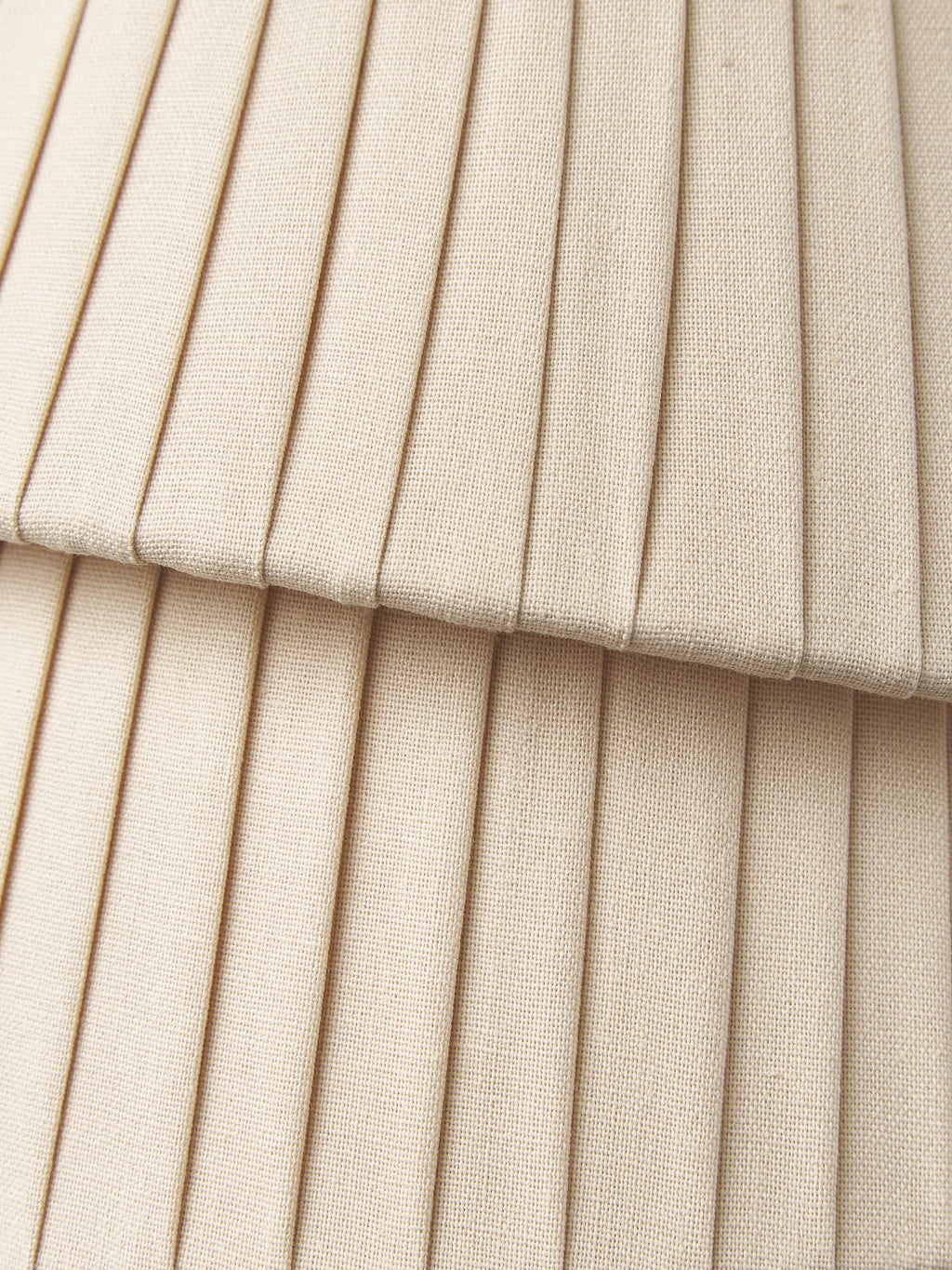 Applique avec abat-jour asymétrique Elfrad - Beige