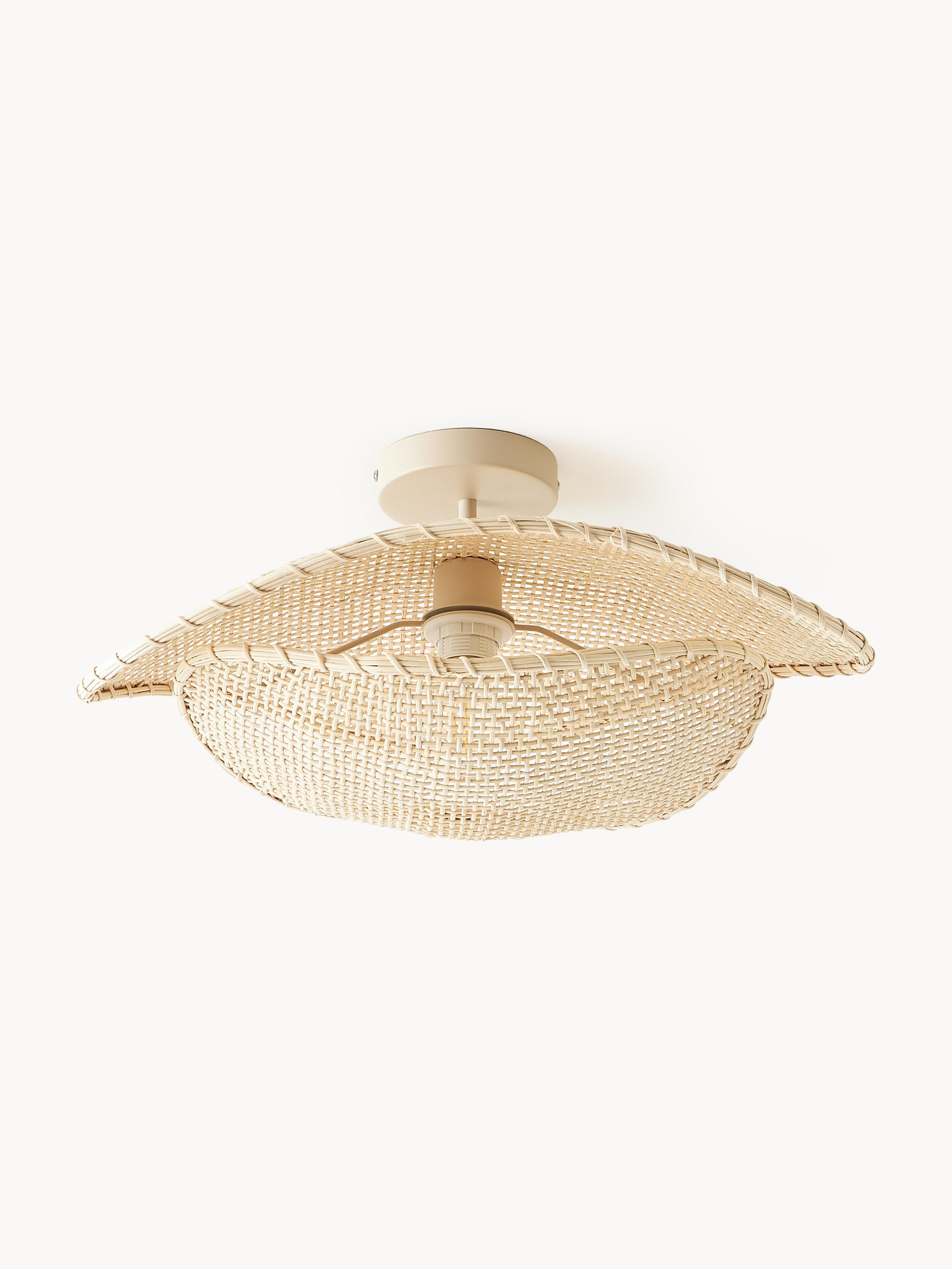 Plafonnier en rotin Tobbe - Beige
