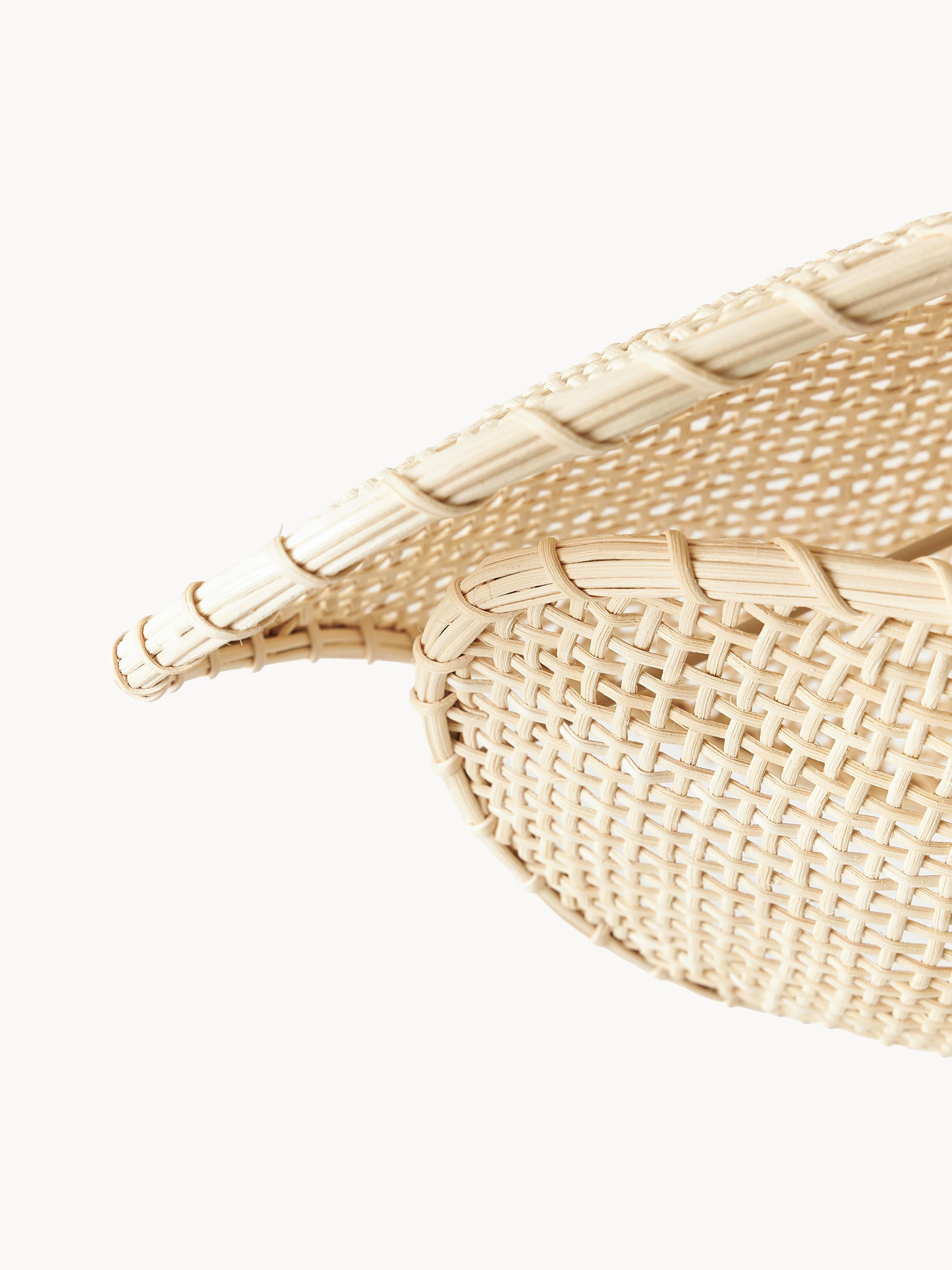 Plafonnier en rotin Tobbe - Beige