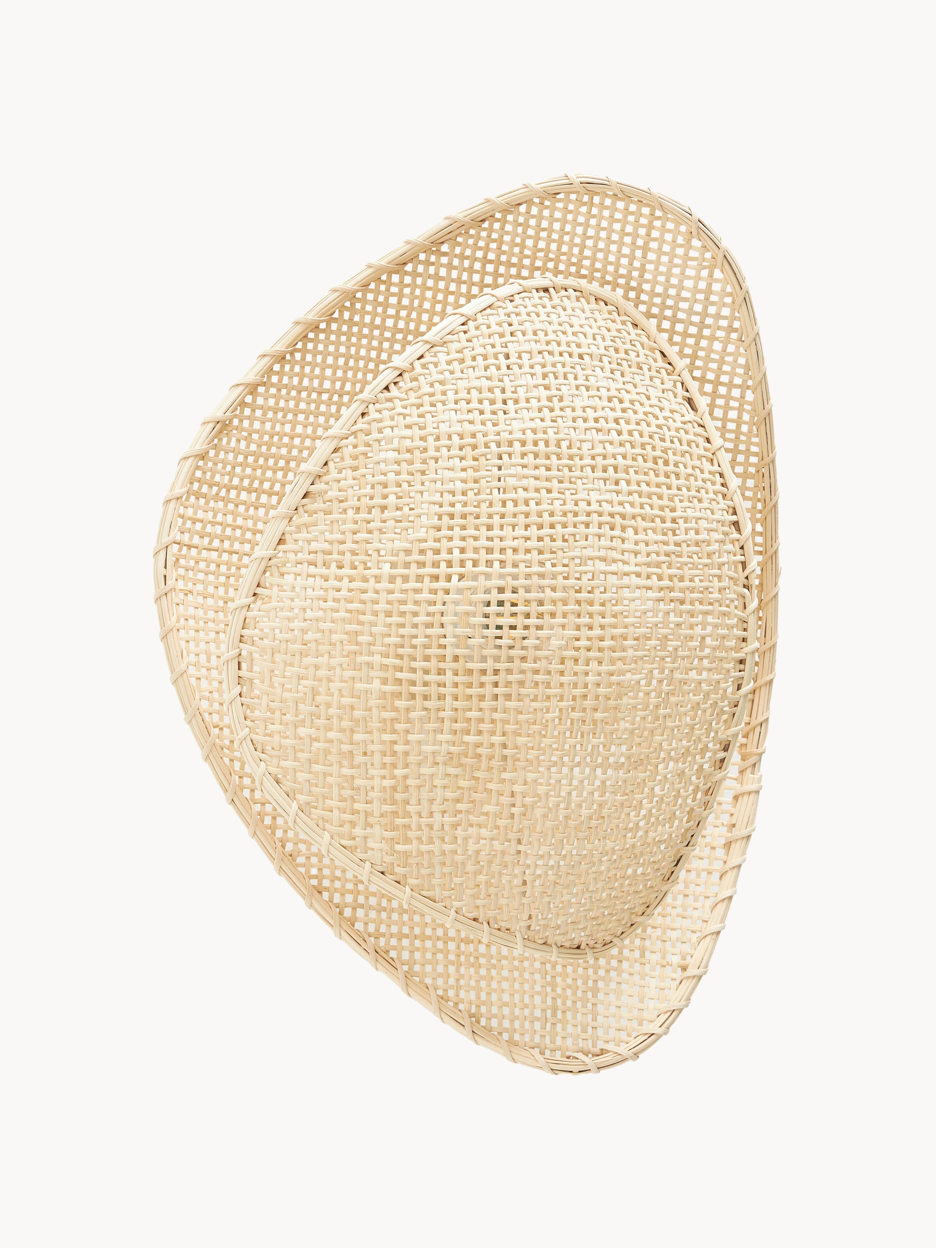 Plafonnier en rotin Tobbe - Beige