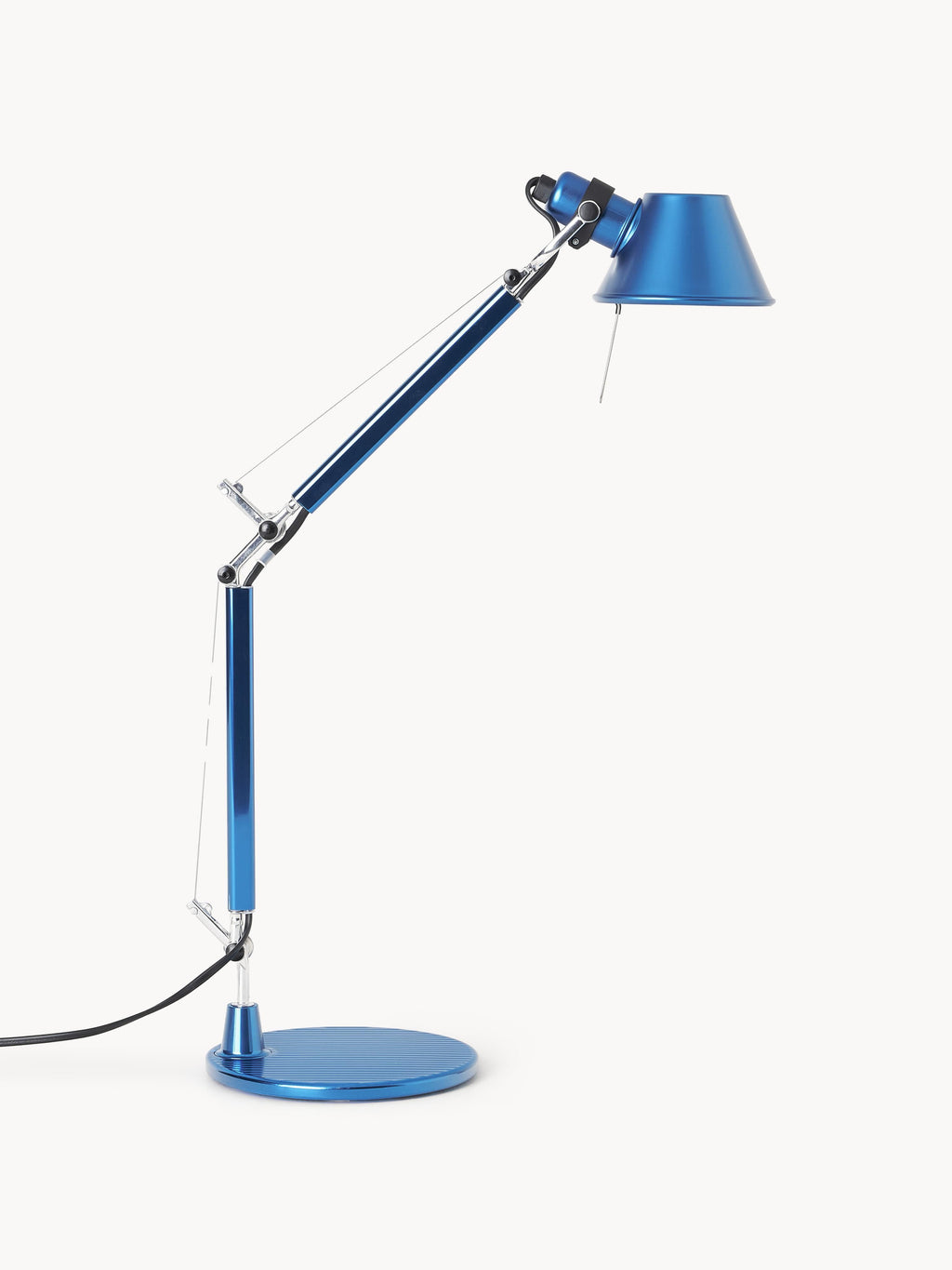 Lampe de bureau orientable Samuel - Bleu, mat