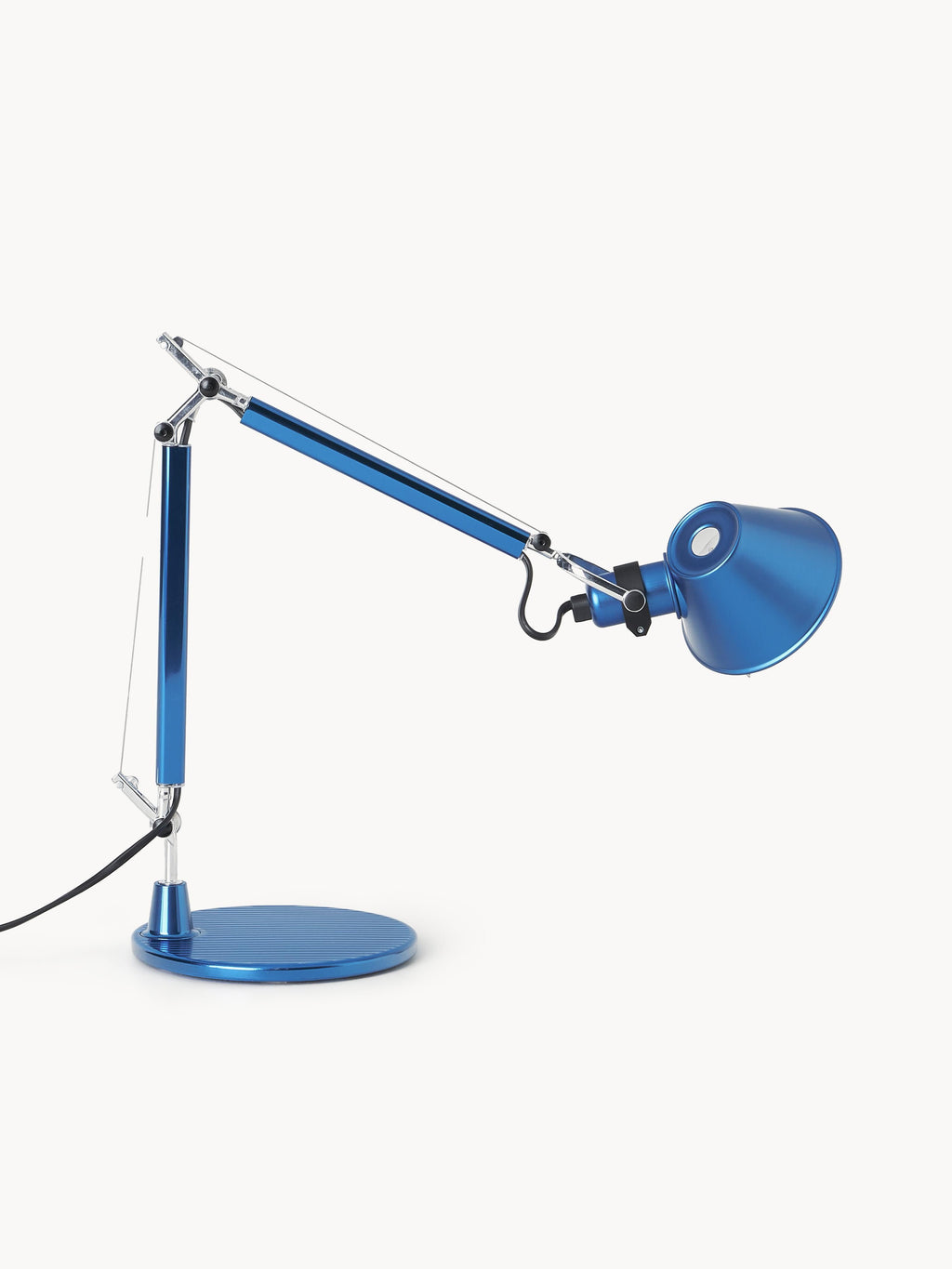 Lampe de bureau orientable Samuel - Bleu, mat