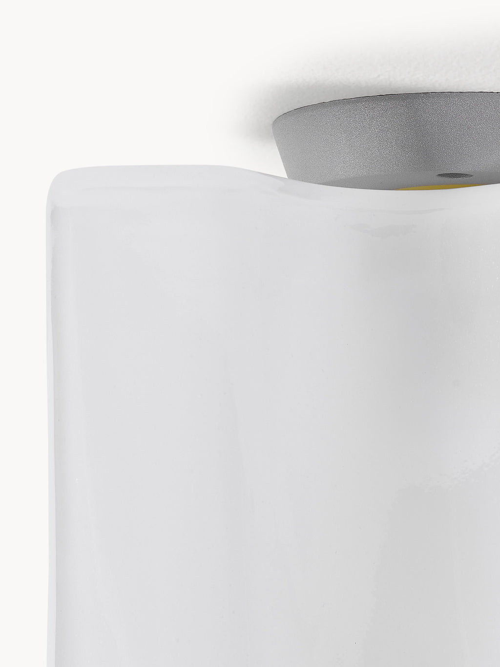 Petit plafonnier soufflé bouche Halden - Transparent