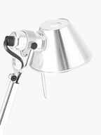 Lampe de bureau orientable Samuel - Argenté, haute brillance