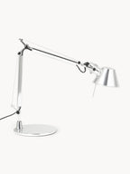 Lampe de bureau orientable Samuel - Argenté, haute brillance