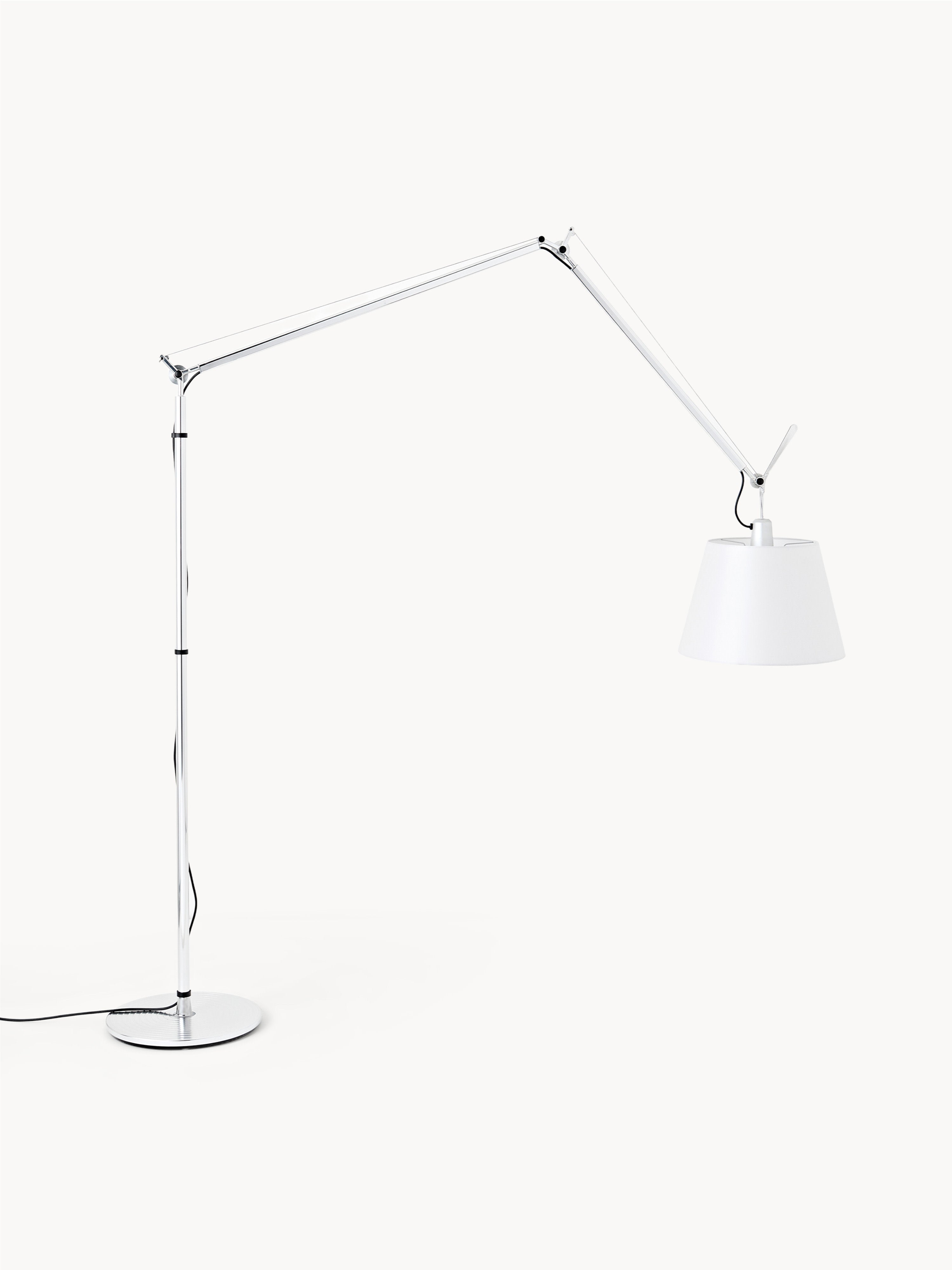 Grande liseuse orientable Earl - Jaune pâle, argenté