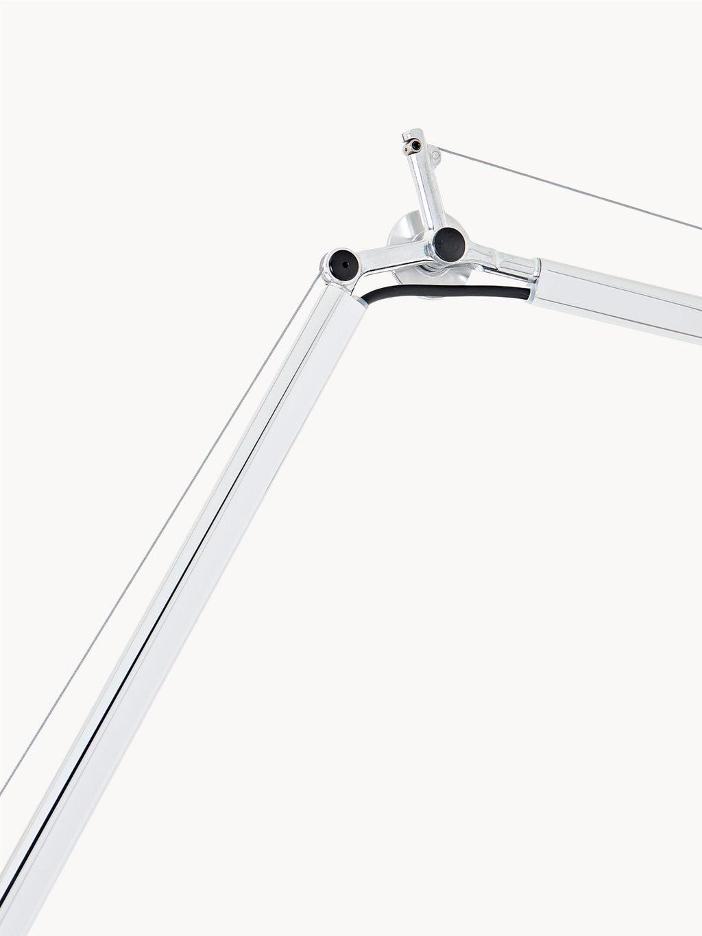 Grande liseuse orientable Earl - Jaune pâle, argenté