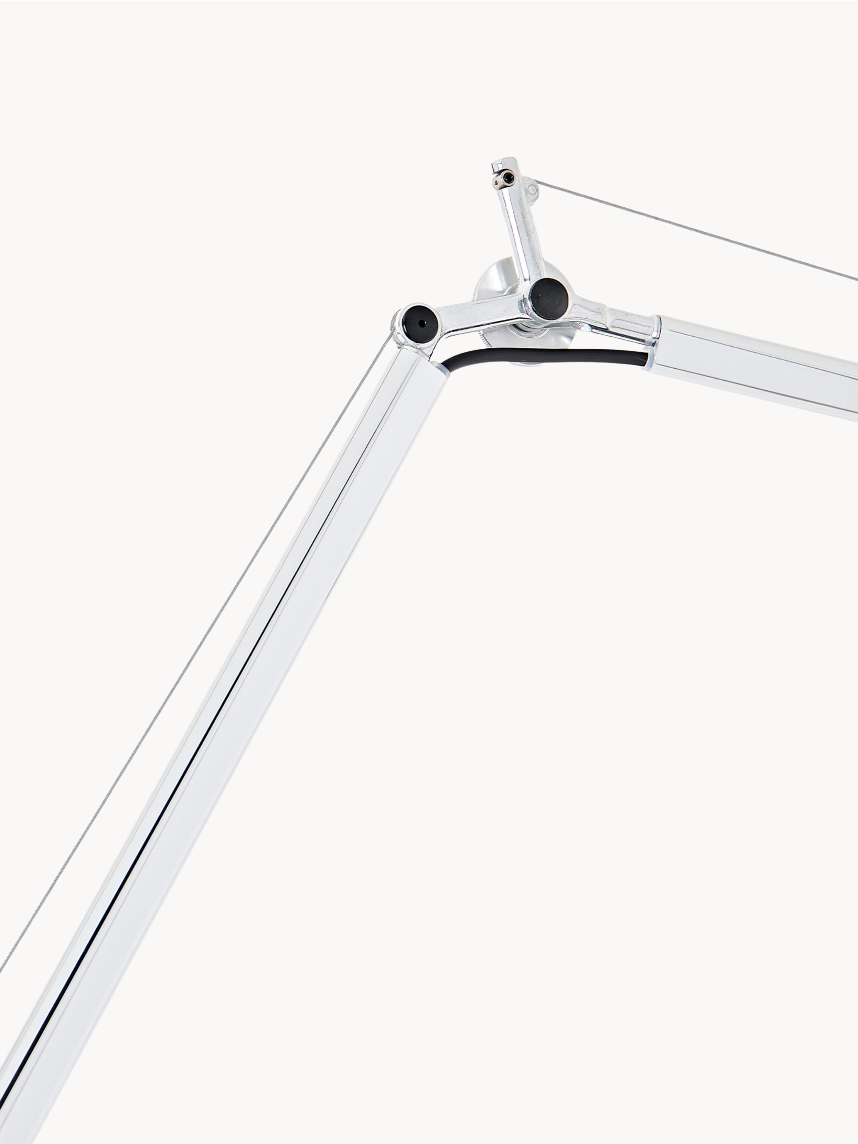 Grande liseuse orientable Earl - Jaune pâle, argenté