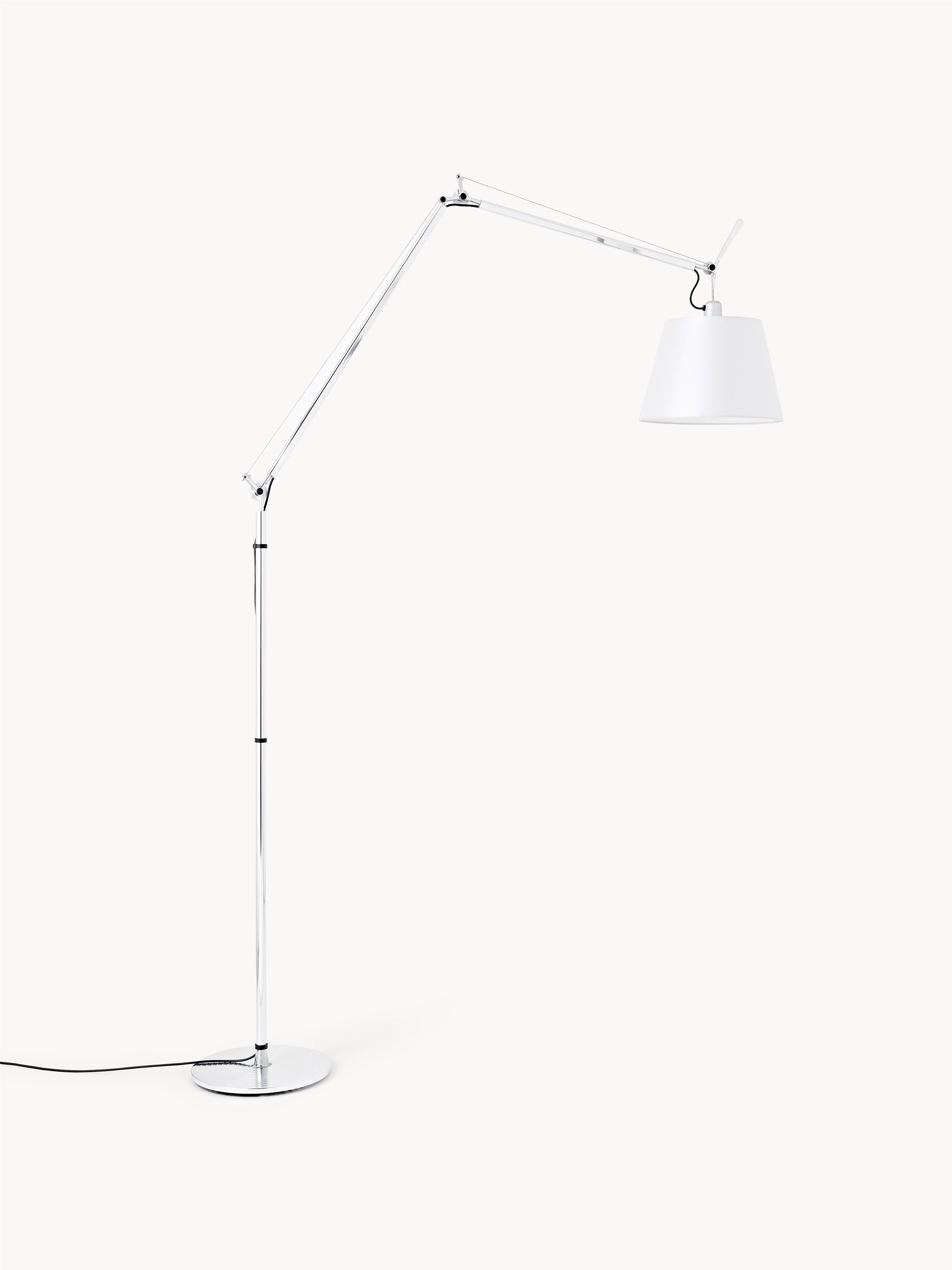 Grande liseuse orientable Earl - Jaune pâle, argenté