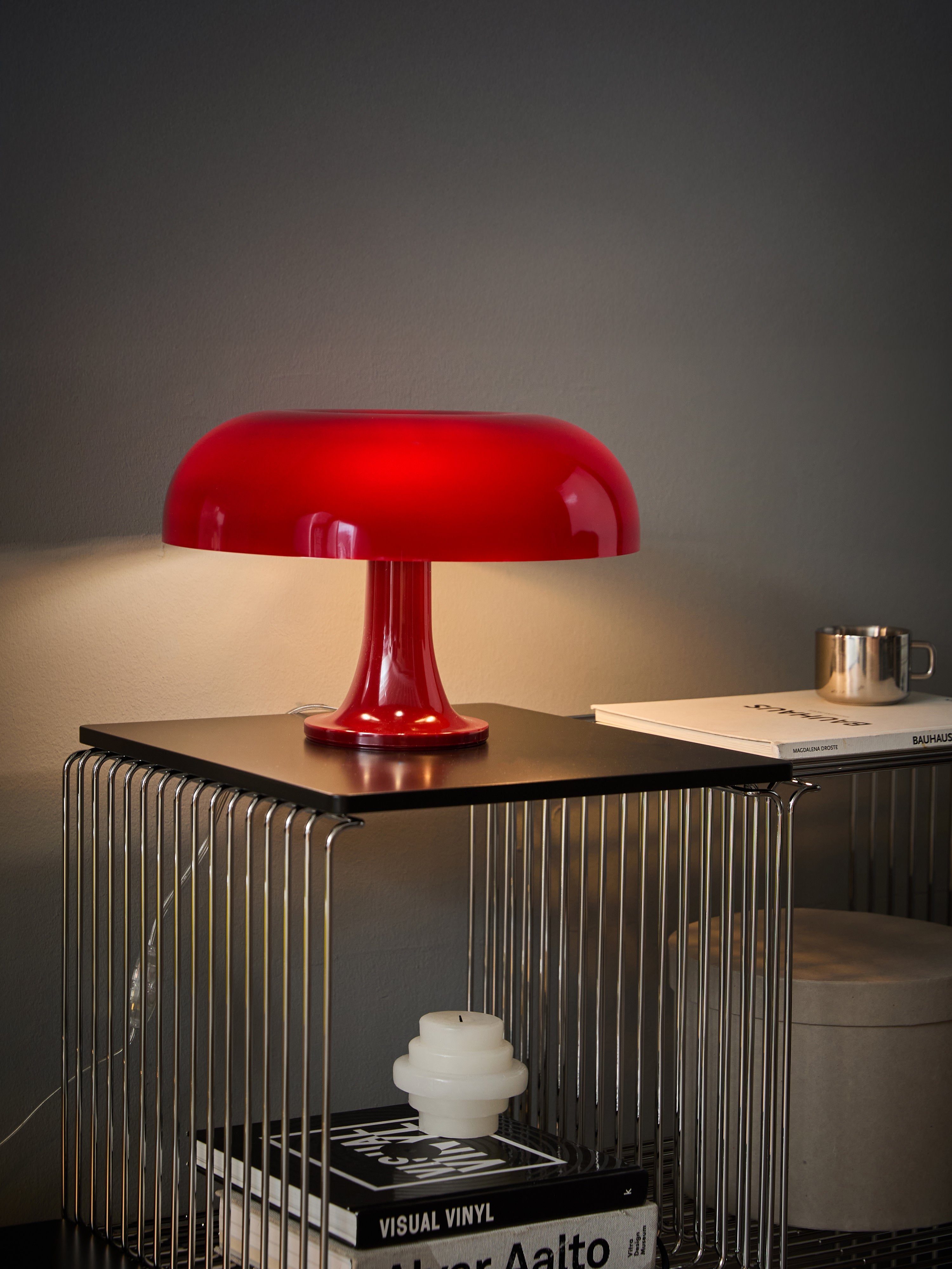 Petite lampe à poser Tormod - Rouge