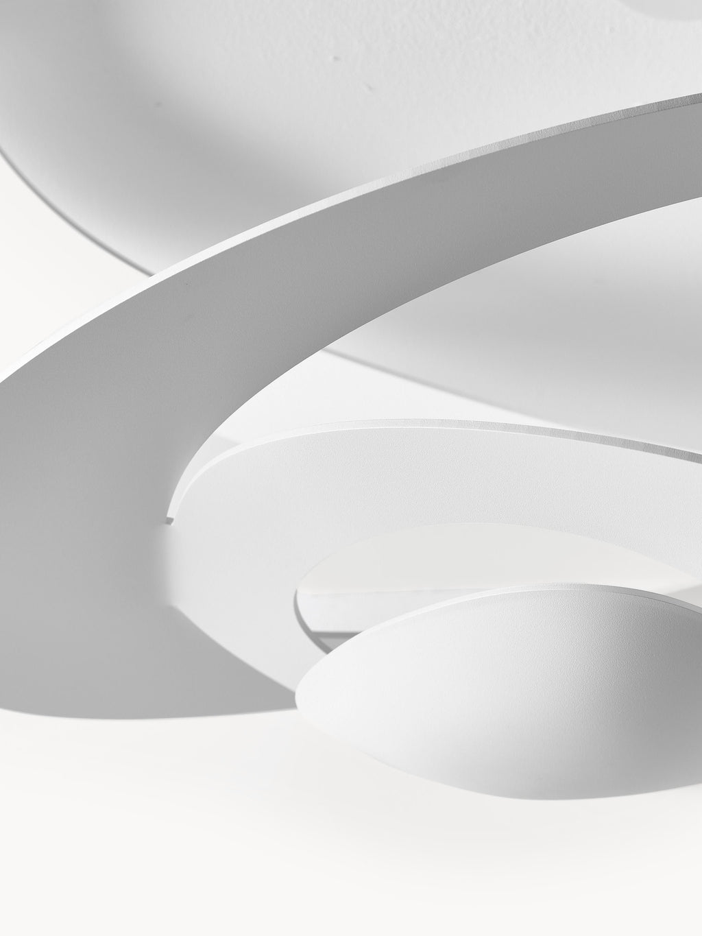 Grand plafonnier Jareth, Ø 69 cm - Blanc