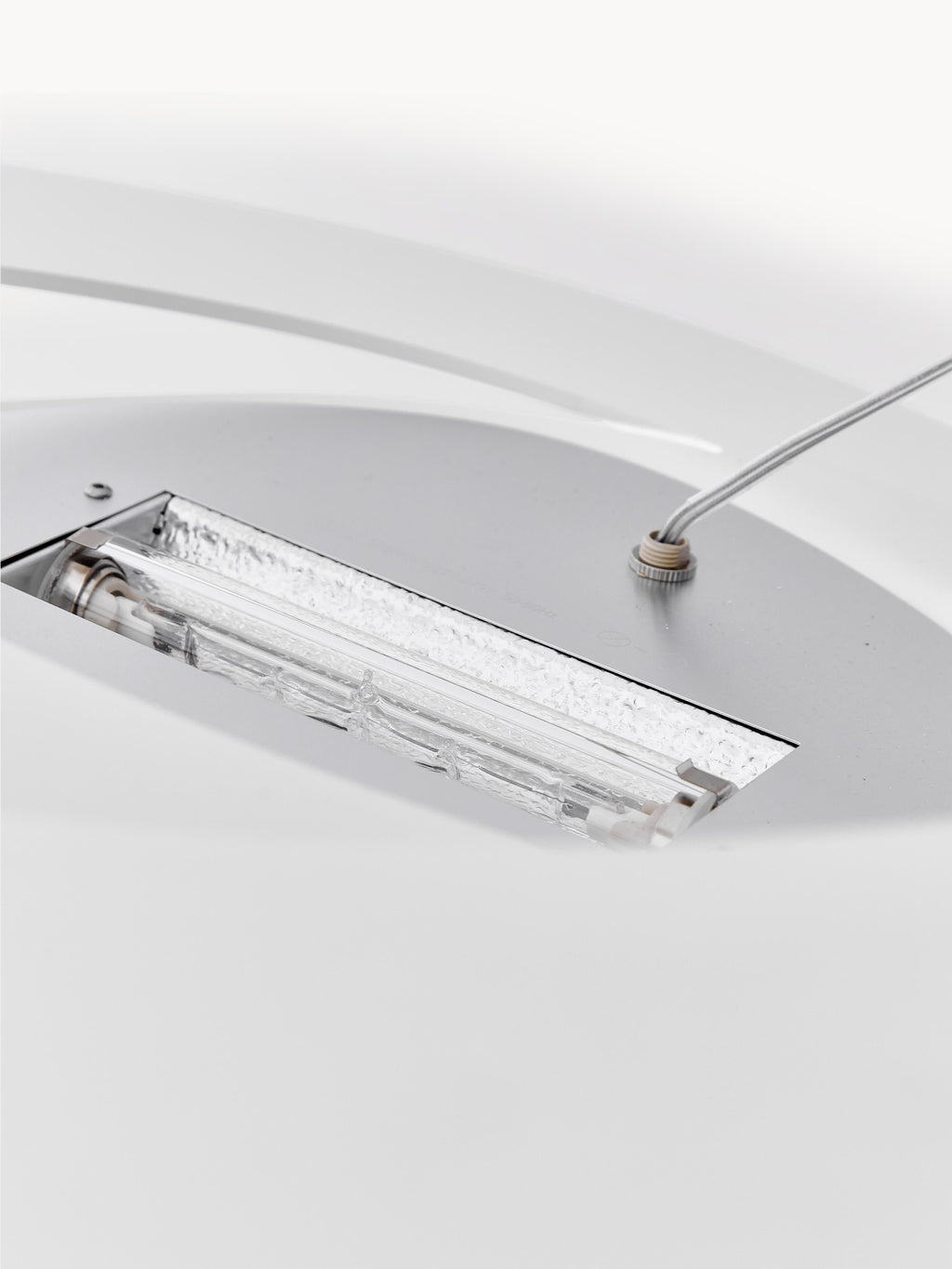 Grand plafonnier Jareth, Ø 69 cm - Blanc