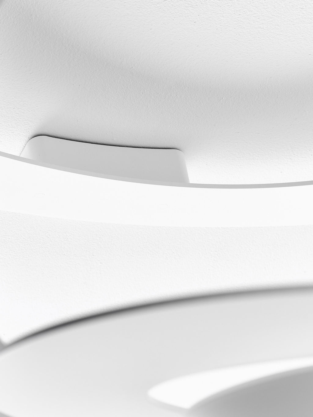 Grand plafonnier Jareth, Ø 69 cm - Blanc