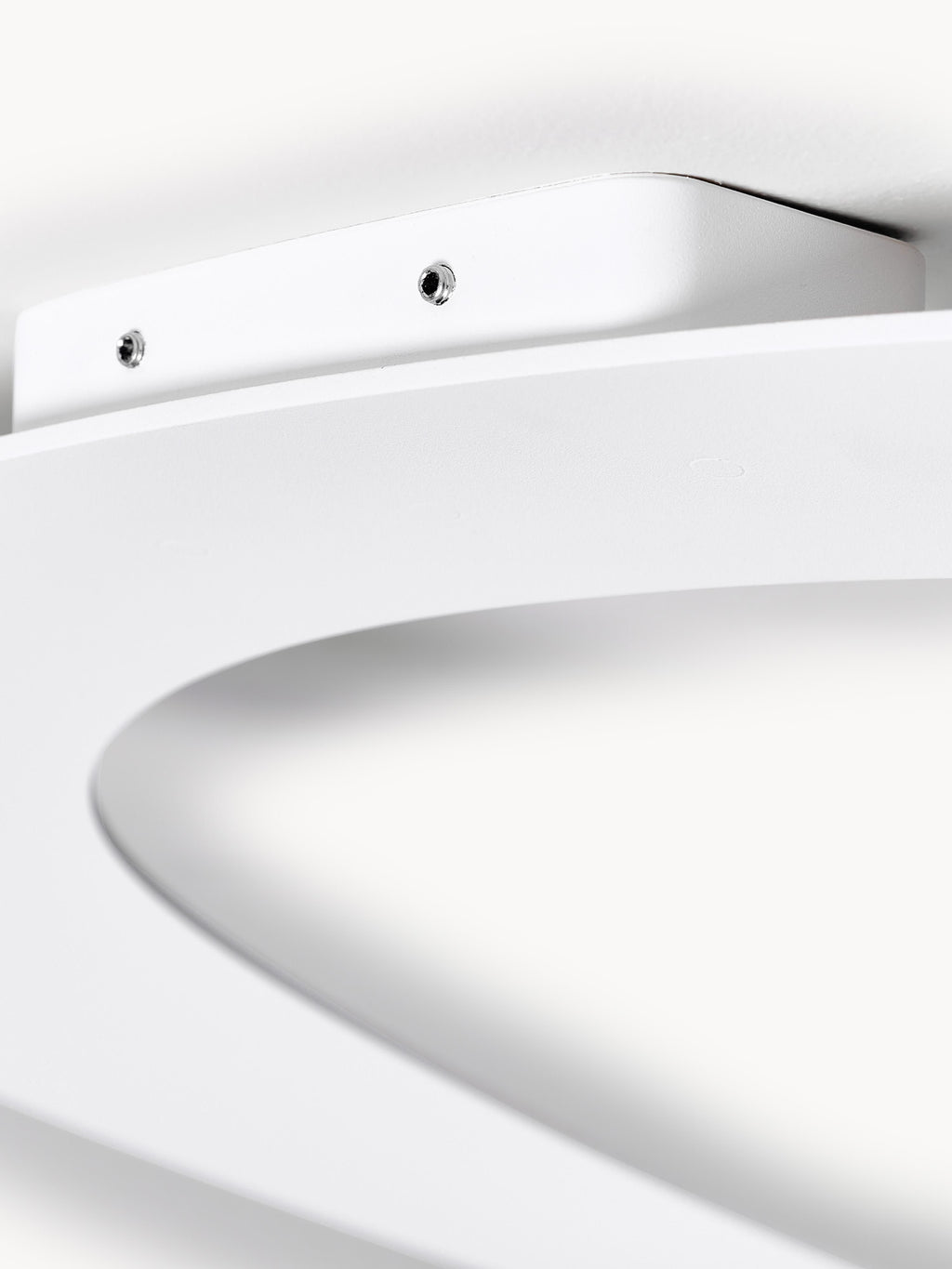 Grand plafonnier Jareth, Ø 69 cm - Blanc