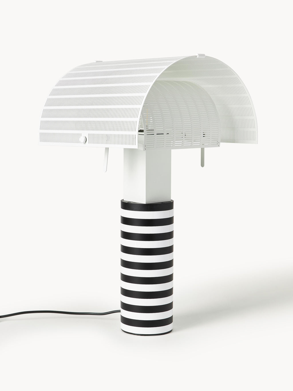 Grande lampe à poser Newton - Noir, blanc