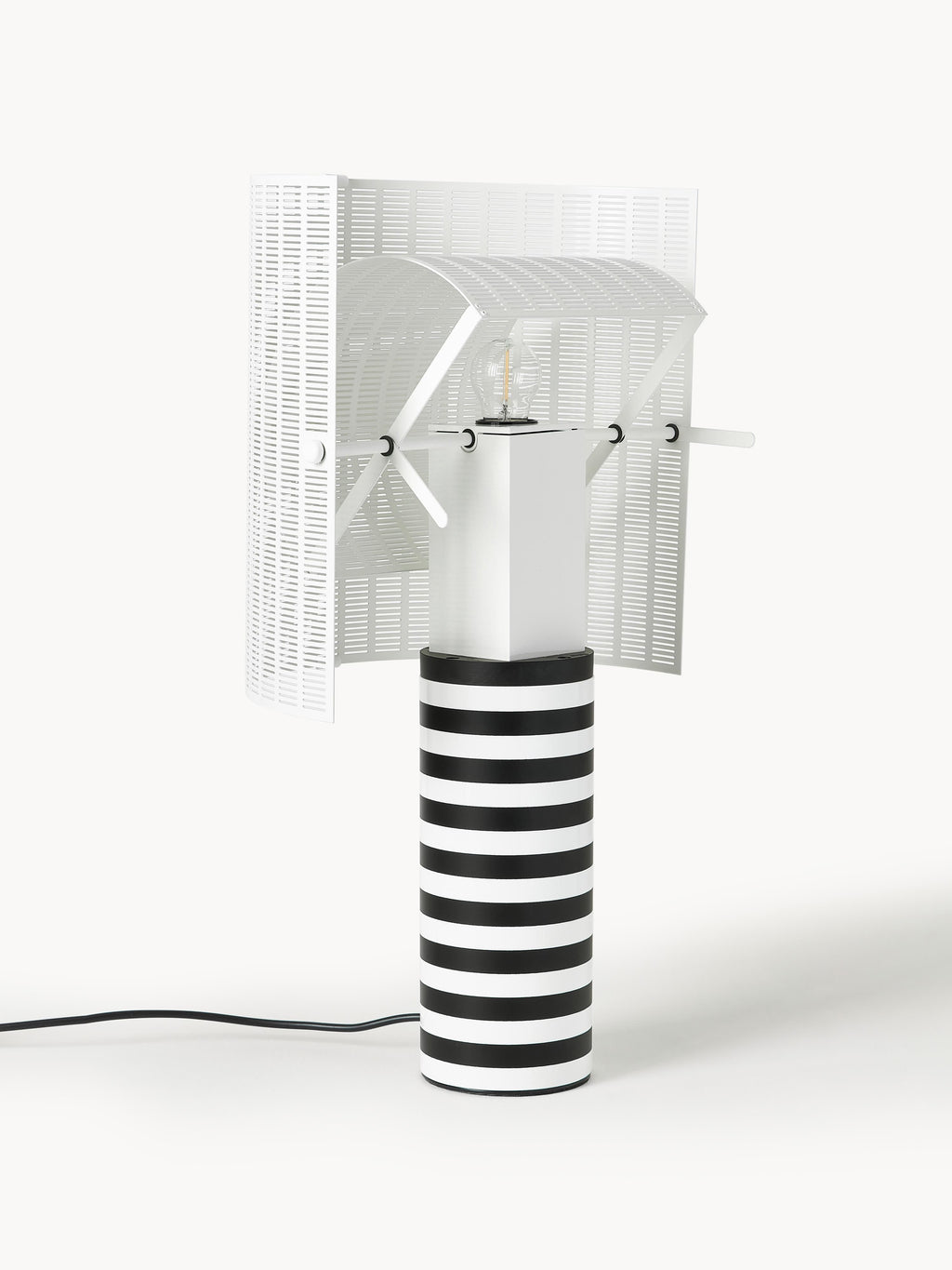 Grande lampe à poser Newton - Noir, blanc