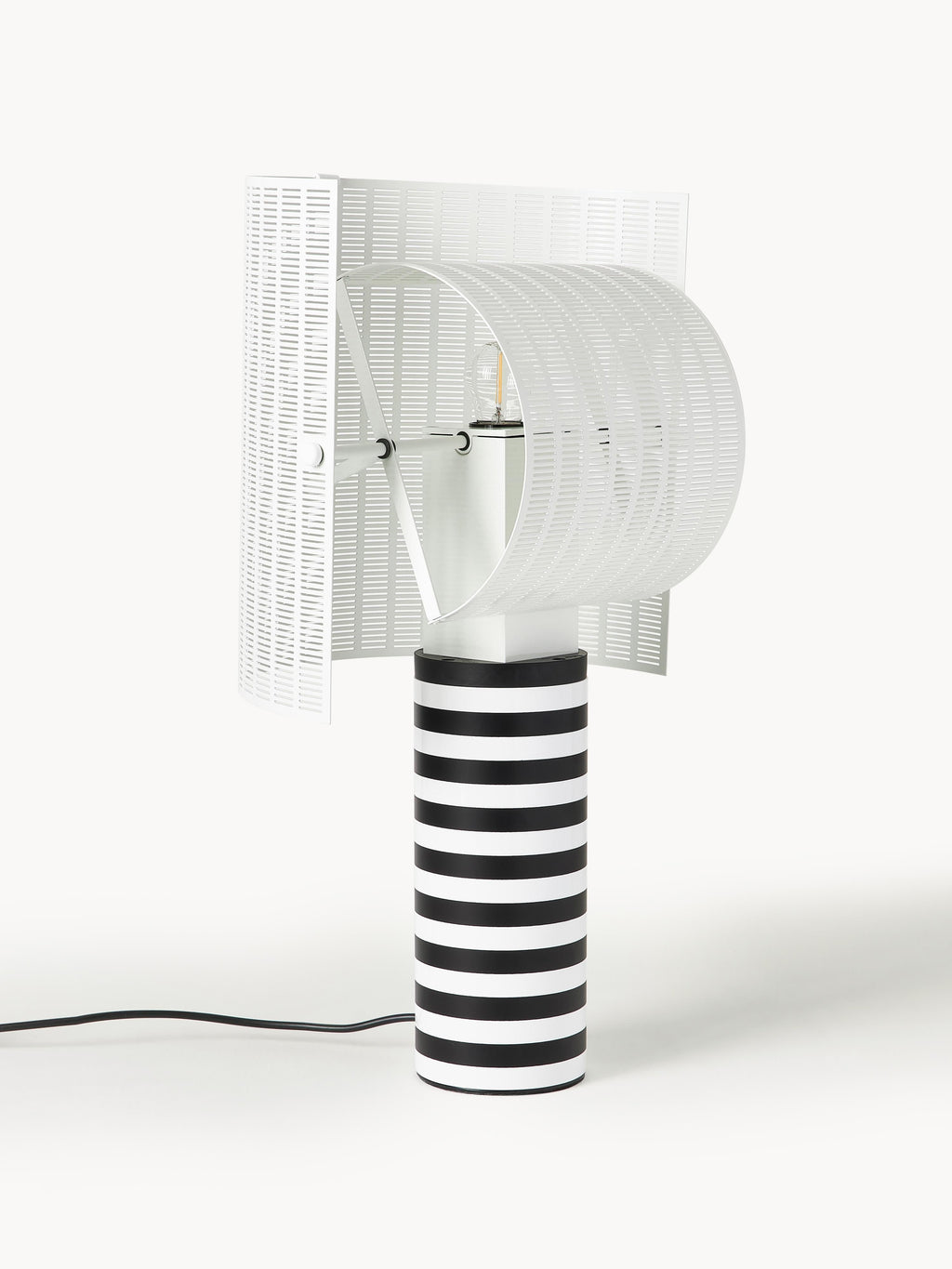 Grande lampe à poser Newton - Noir, blanc