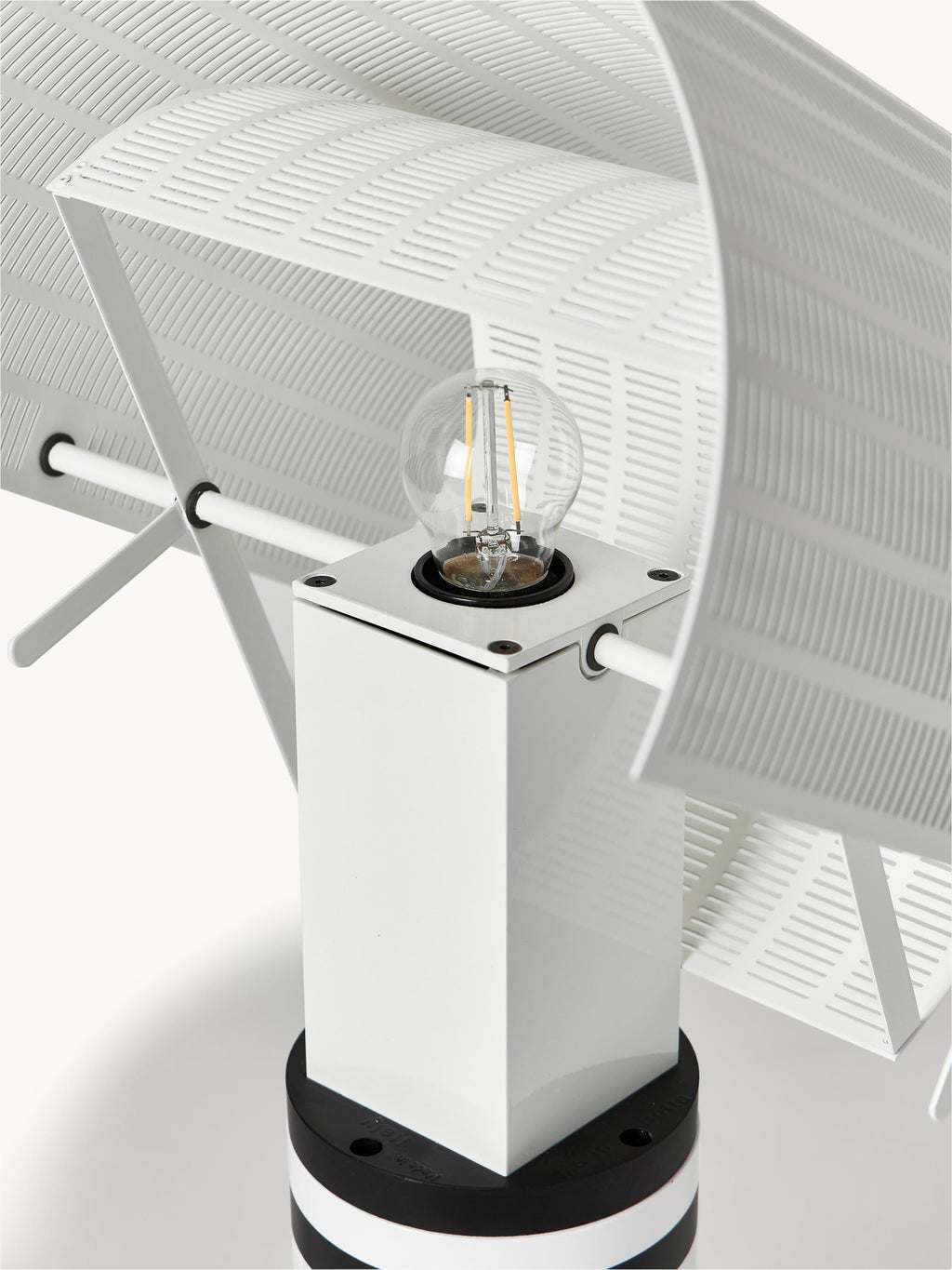 Grande lampe à poser Newton - Noir, blanc