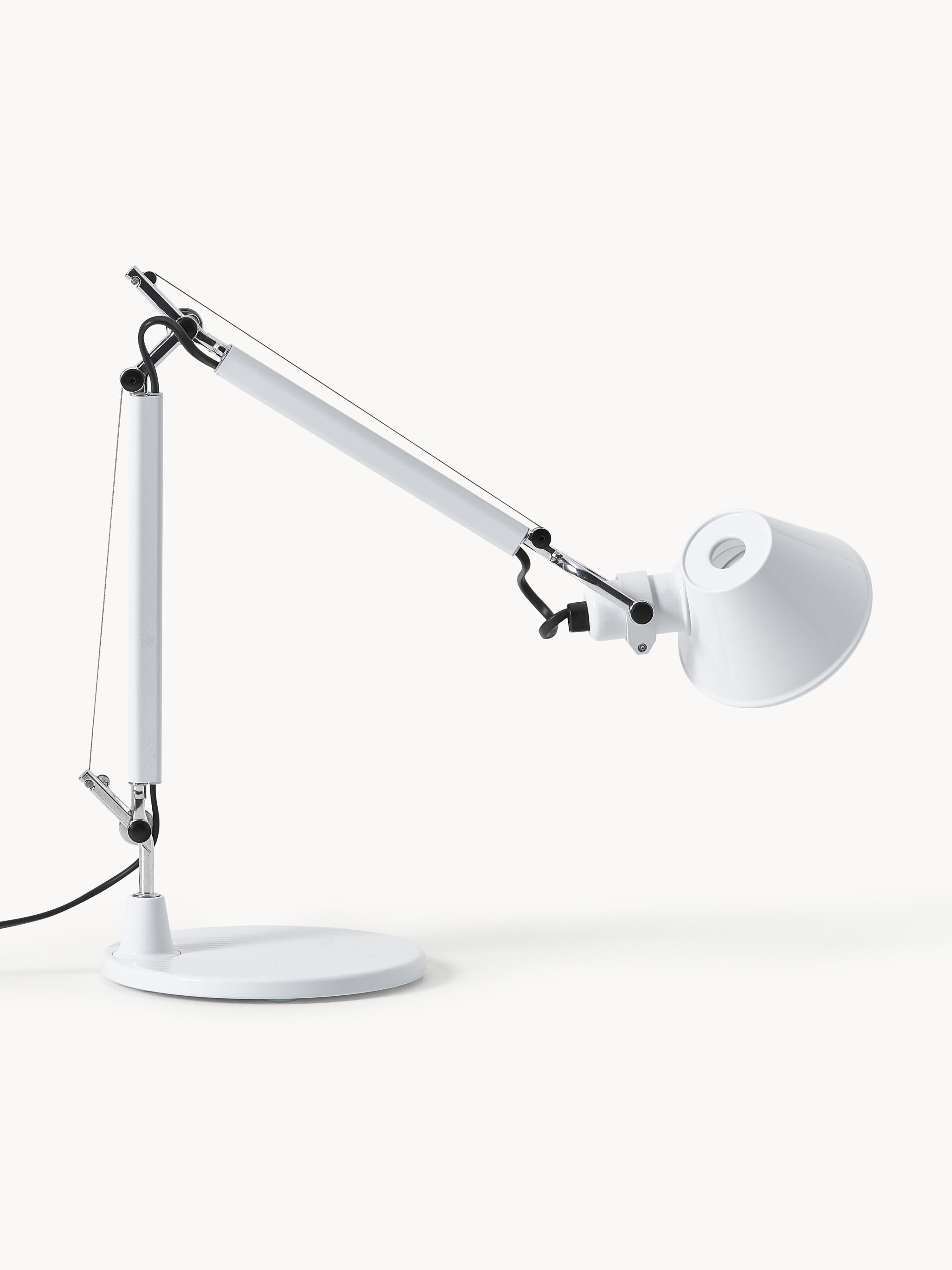 Lampe de bureau orientable Samuel - Blanc, mat