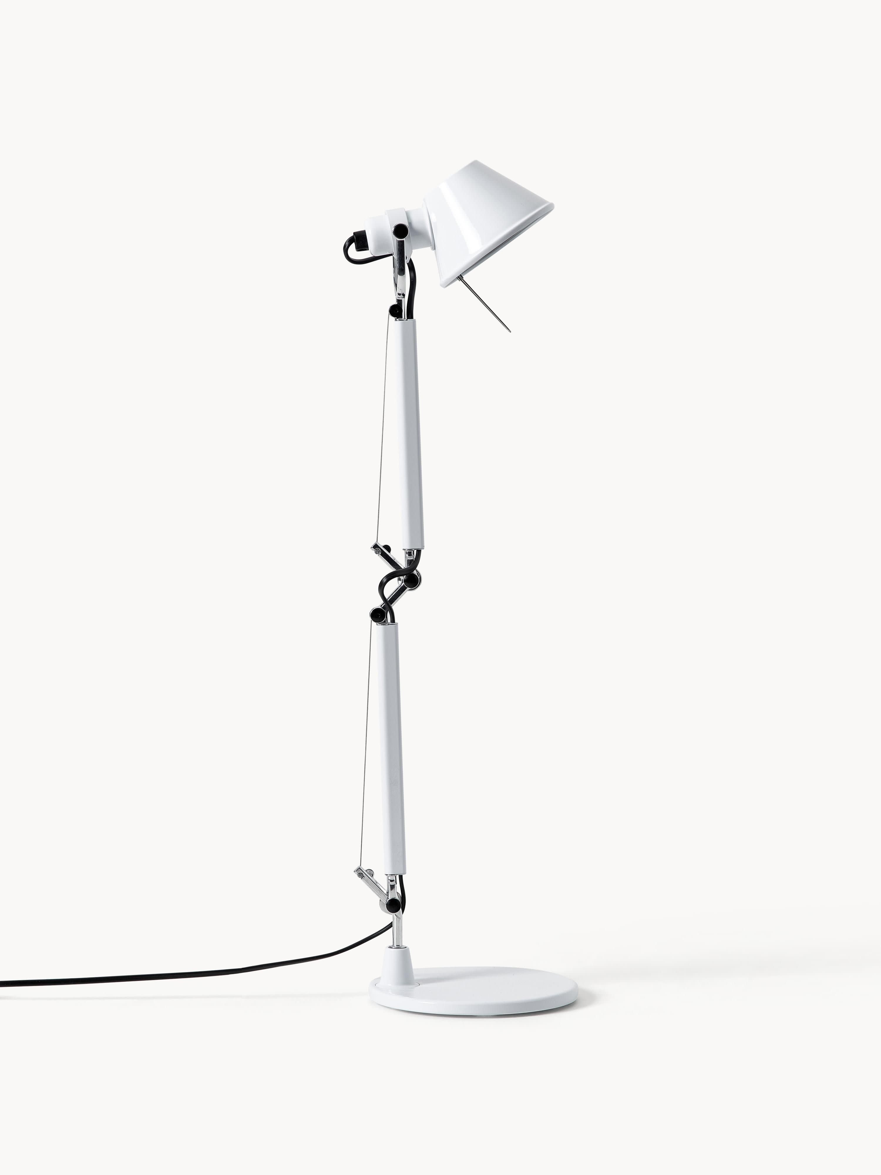 Lampe de bureau orientable Samuel - Blanc, mat