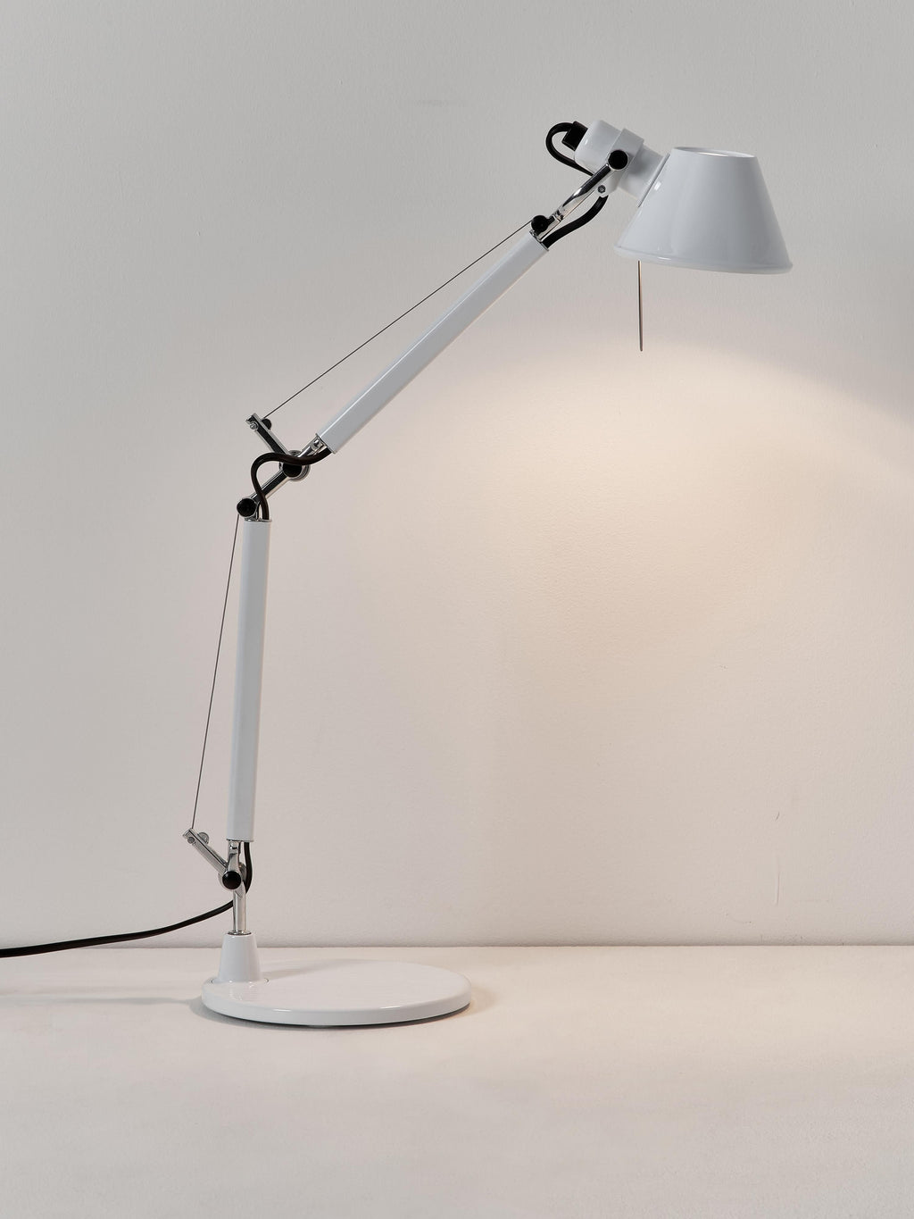 Lampe de bureau orientable Samuel - Blanc, mat