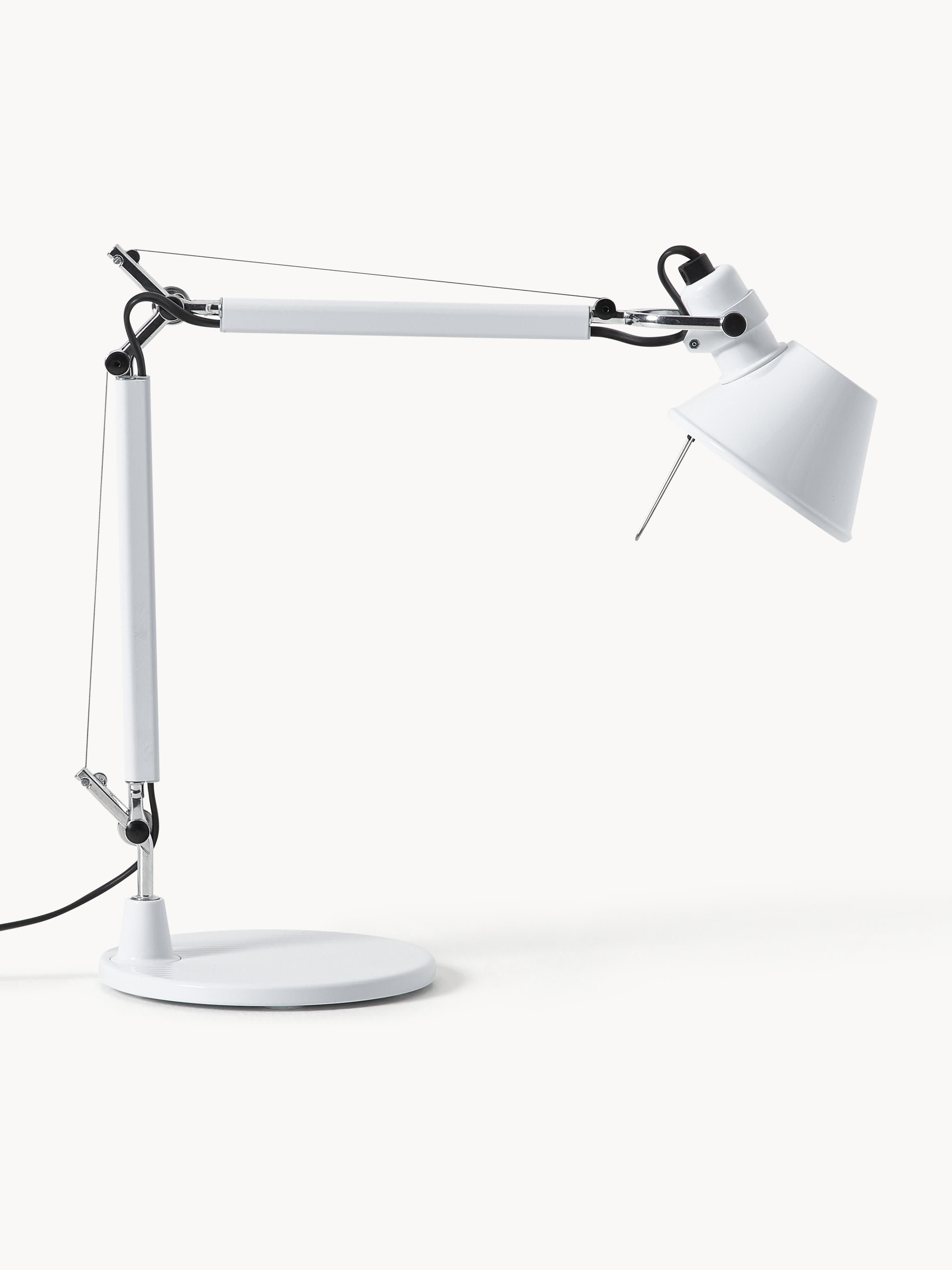Lampe de bureau orientable Samuel - Blanc, mat