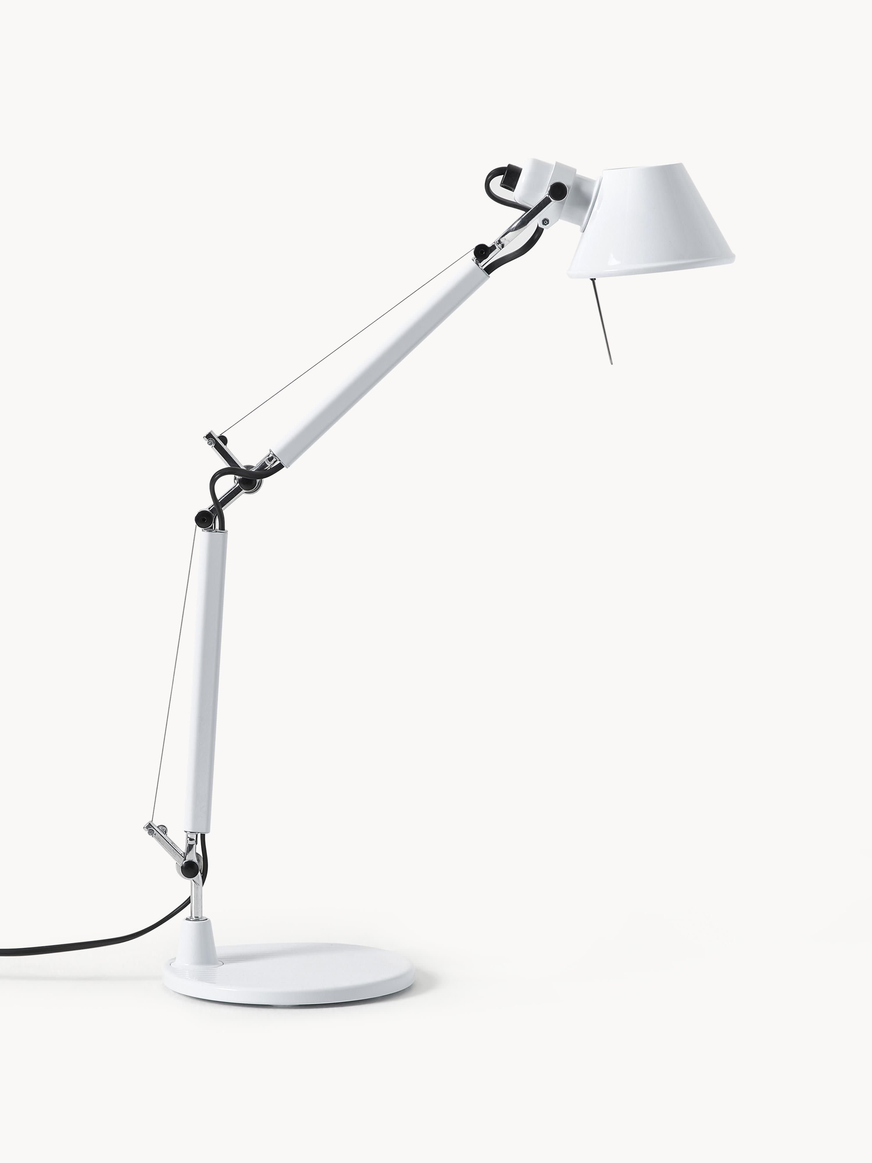 Lampe de bureau orientable Samuel - Blanc, mat