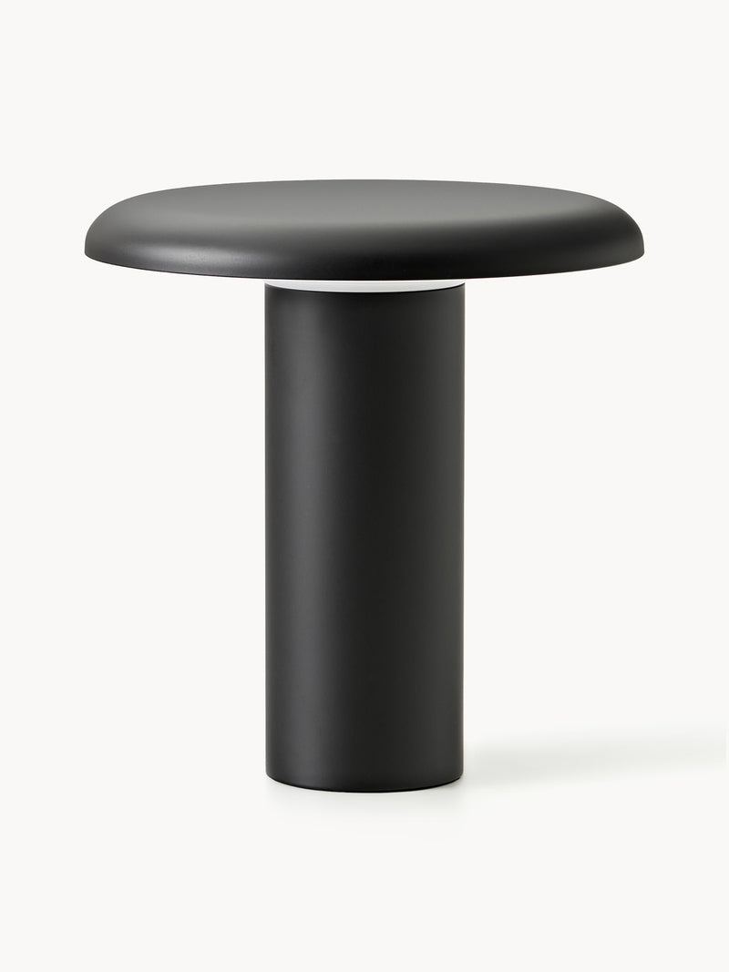 Petite lampe à poser LED mobile Jagger, intensité ajustable - Noir