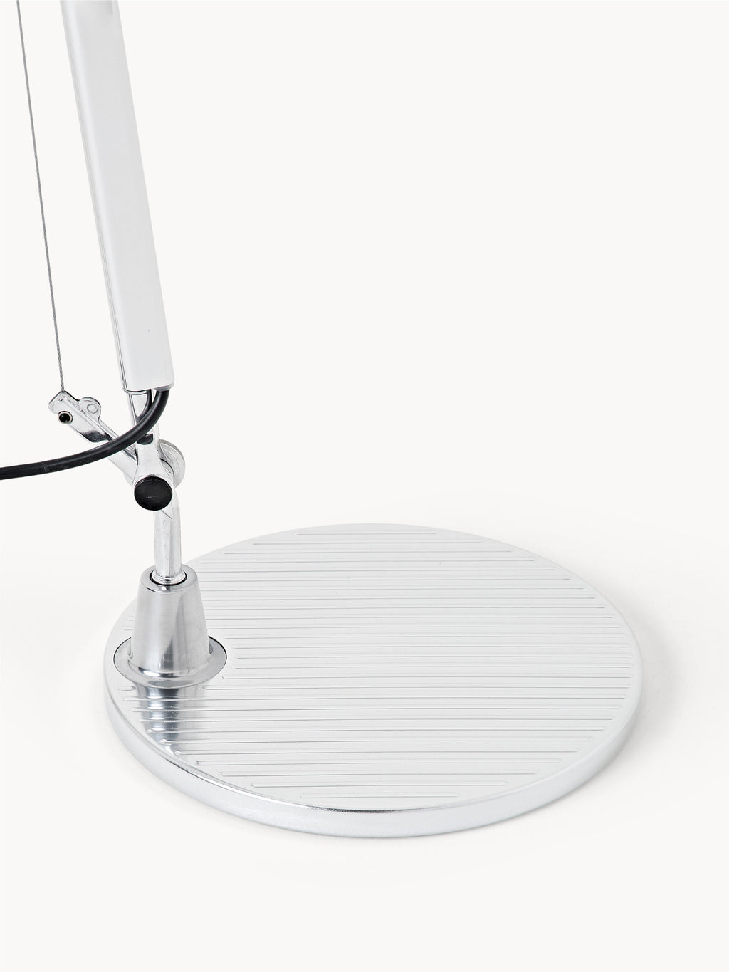 Grande lampe de bureau orientable Oskar - Argenté