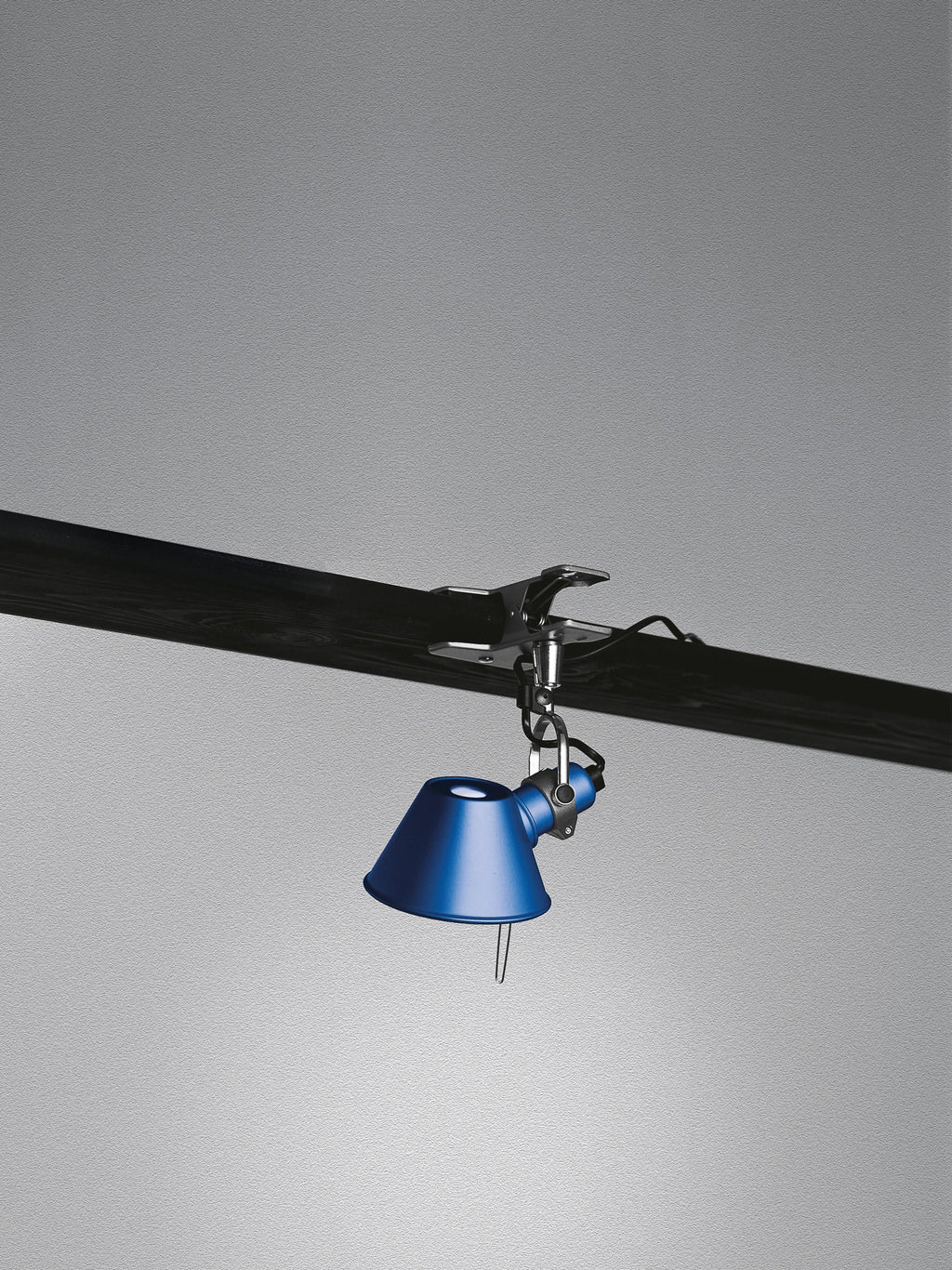 Petite lampe de bureau à pince Othar - Bleu