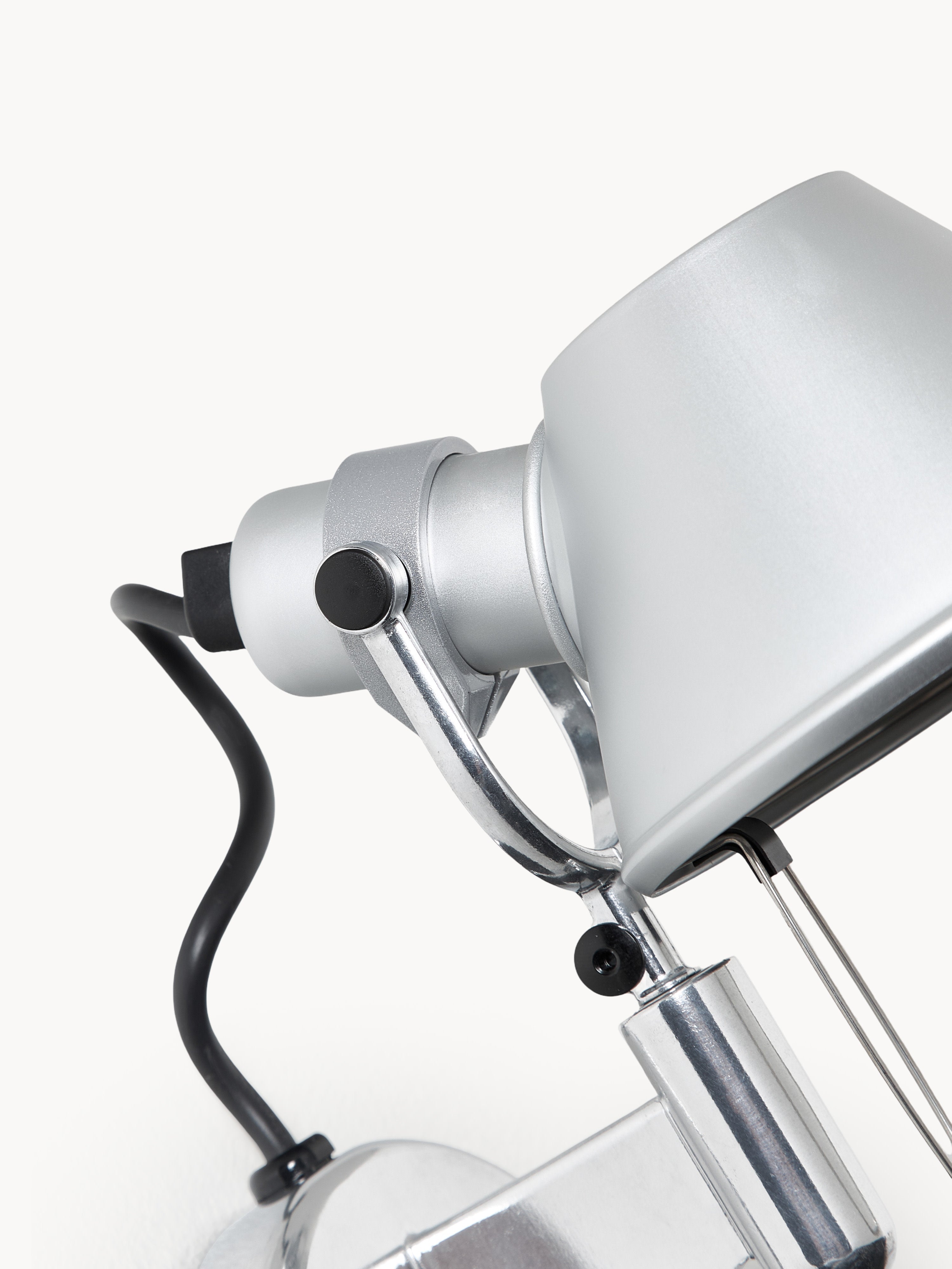 Spot mural Ruben, réglable - Argenté