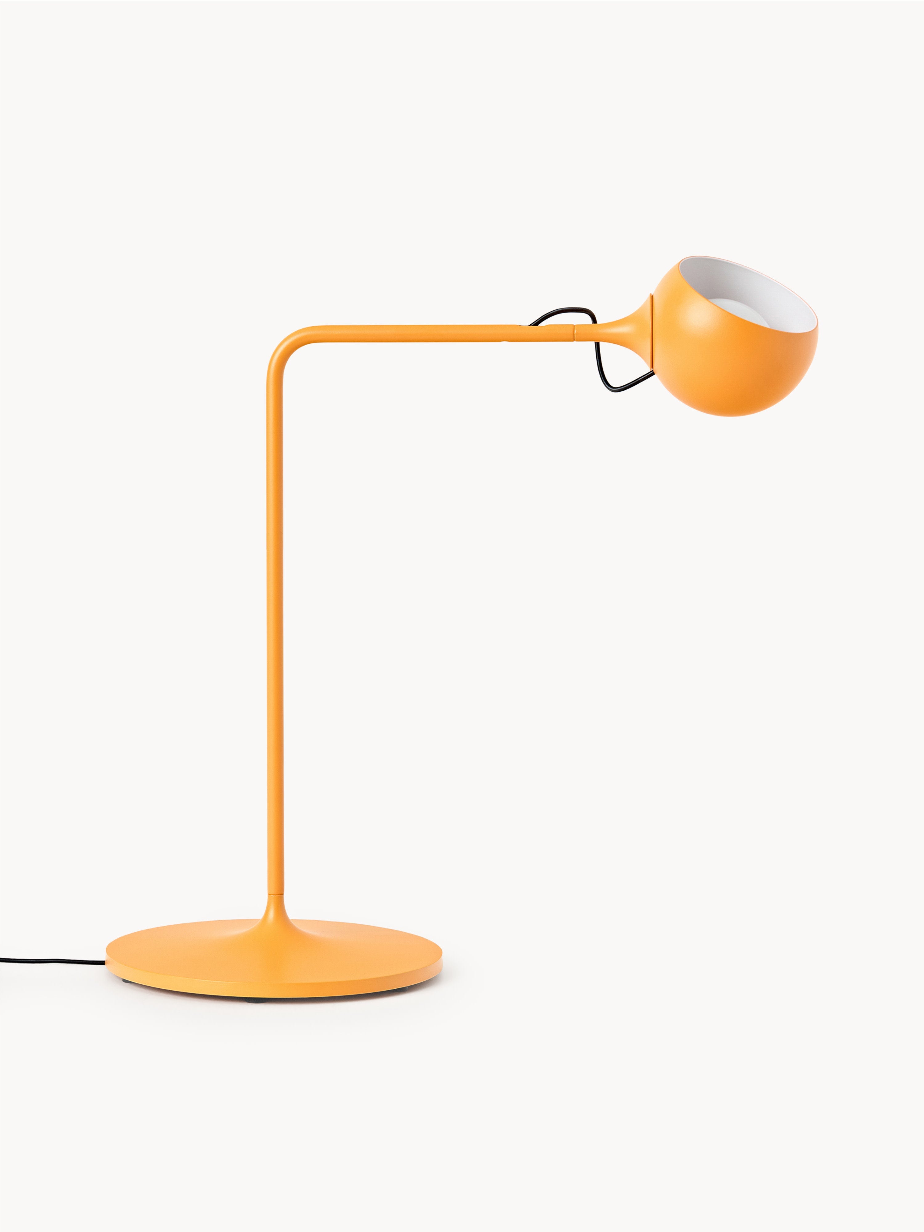 Lampe de bureau LED orientable Herman, intensité ajustable - Jaune soleil