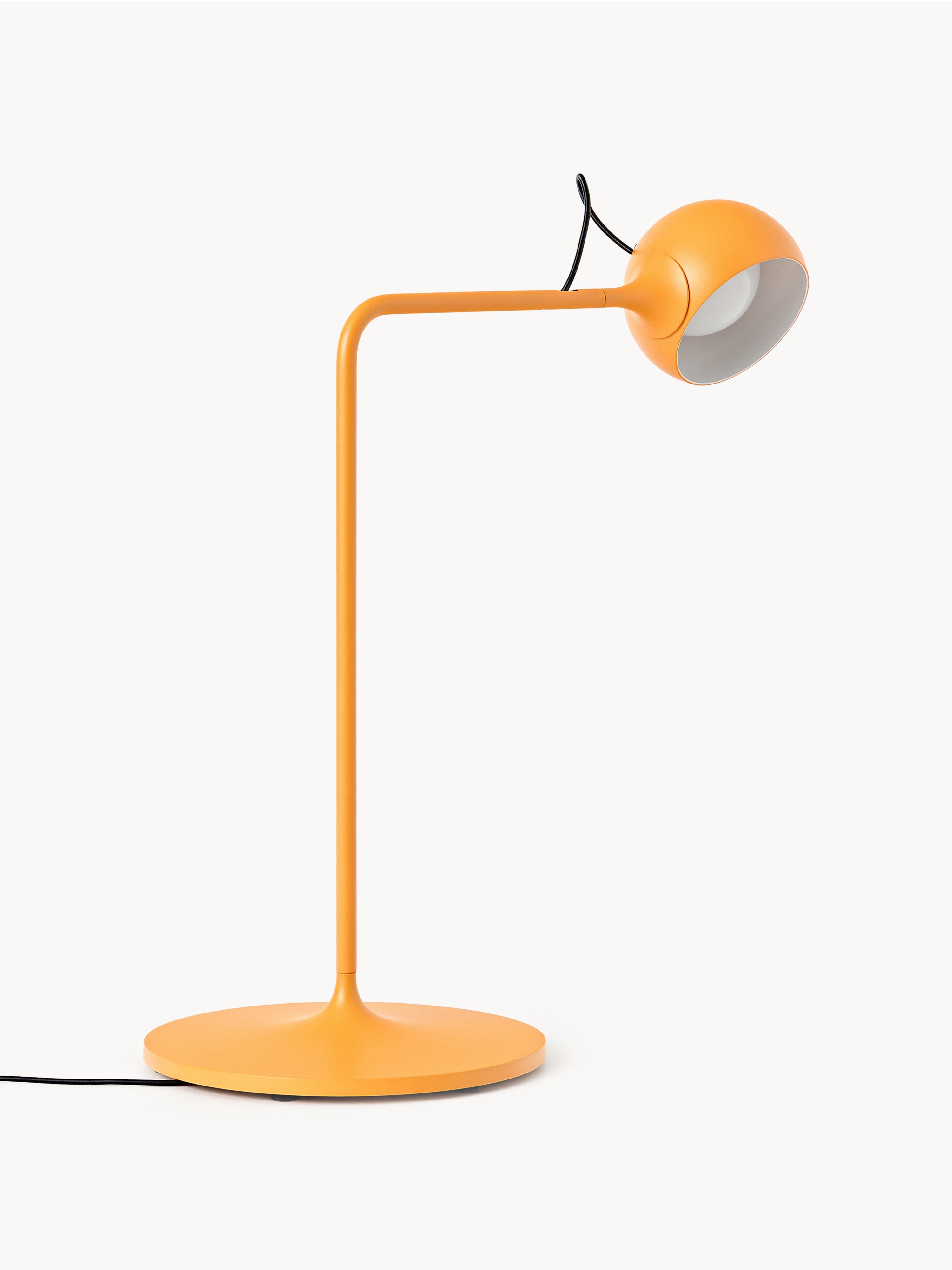 Lampe de bureau LED orientable Herman, intensité ajustable - Jaune soleil
