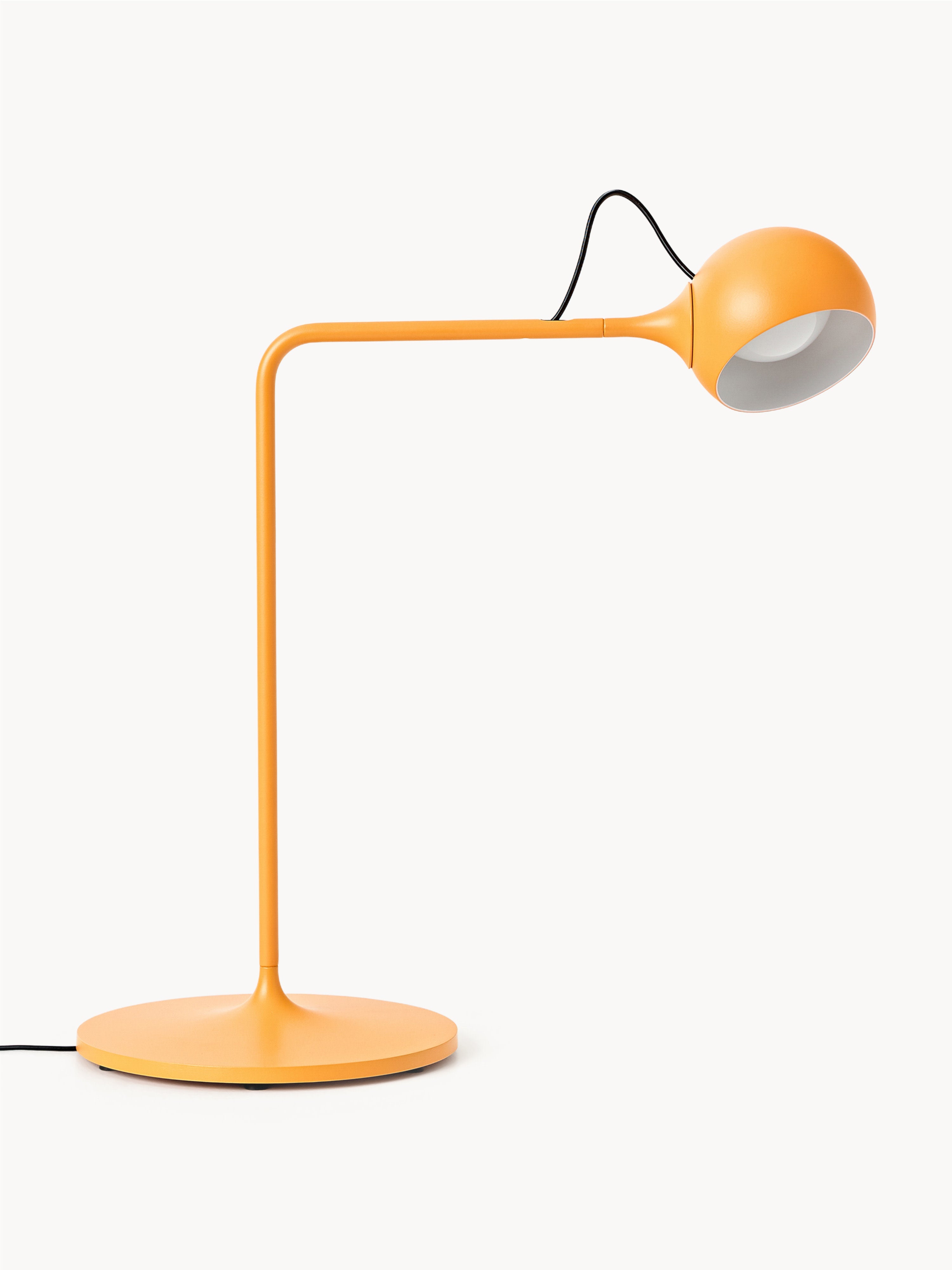 Lampe de bureau LED orientable Herman, intensité ajustable - Jaune soleil