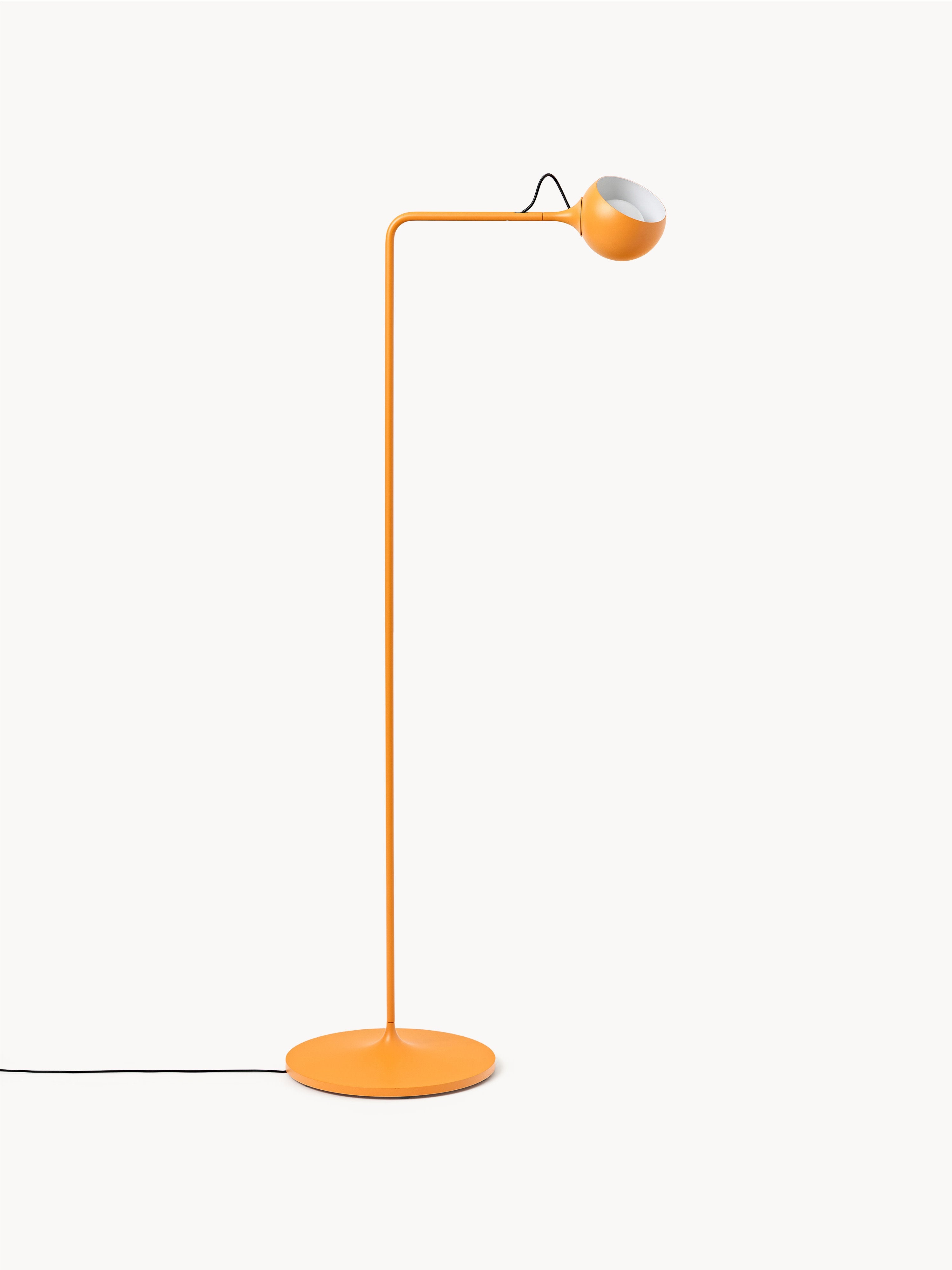 Petite liseuse LED orientable Herman, intensité ajustable - Jaune soleil