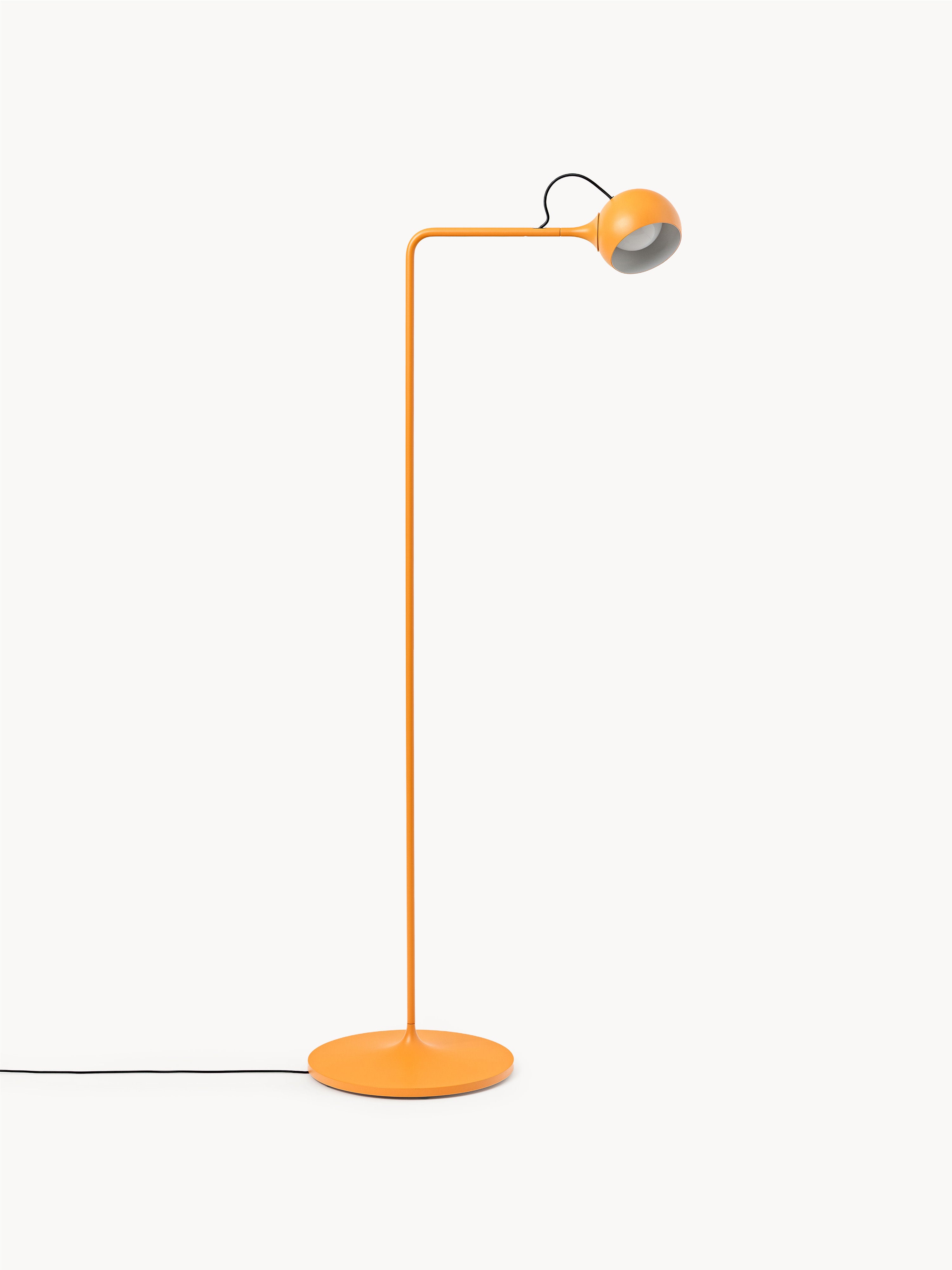 Petite liseuse LED orientable Herman, intensité ajustable - Jaune soleil