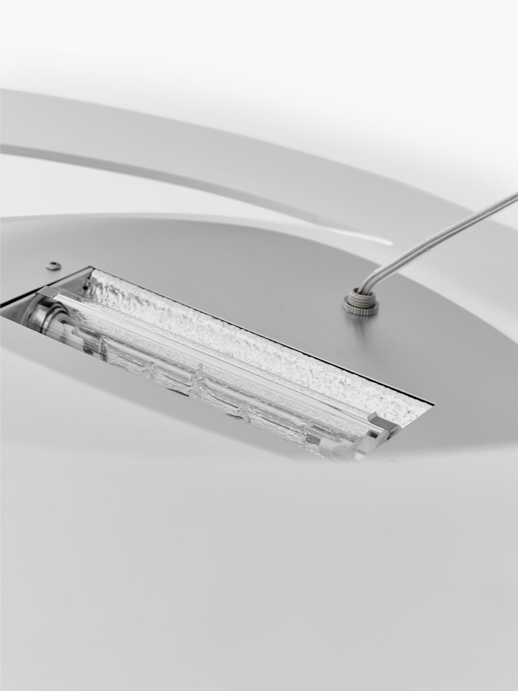 Grand plafonnier Jareth, Ø 97 cm - Blanc