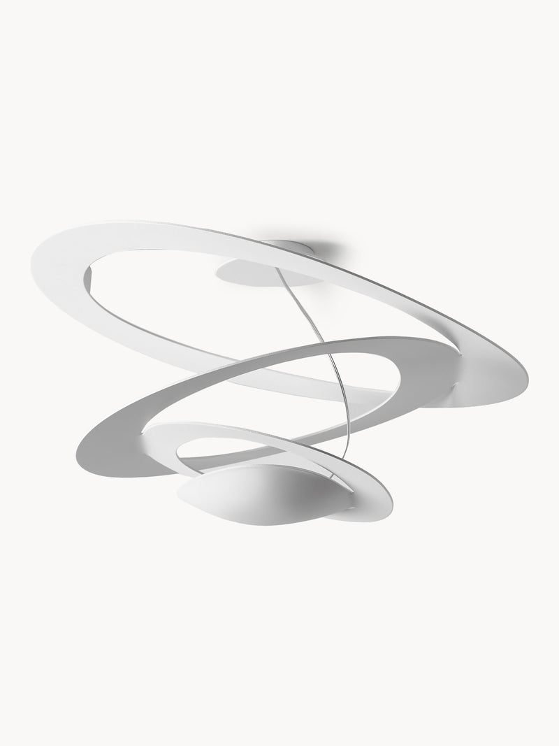 Grand plafonnier Jareth, Ø 97 cm - Blanc