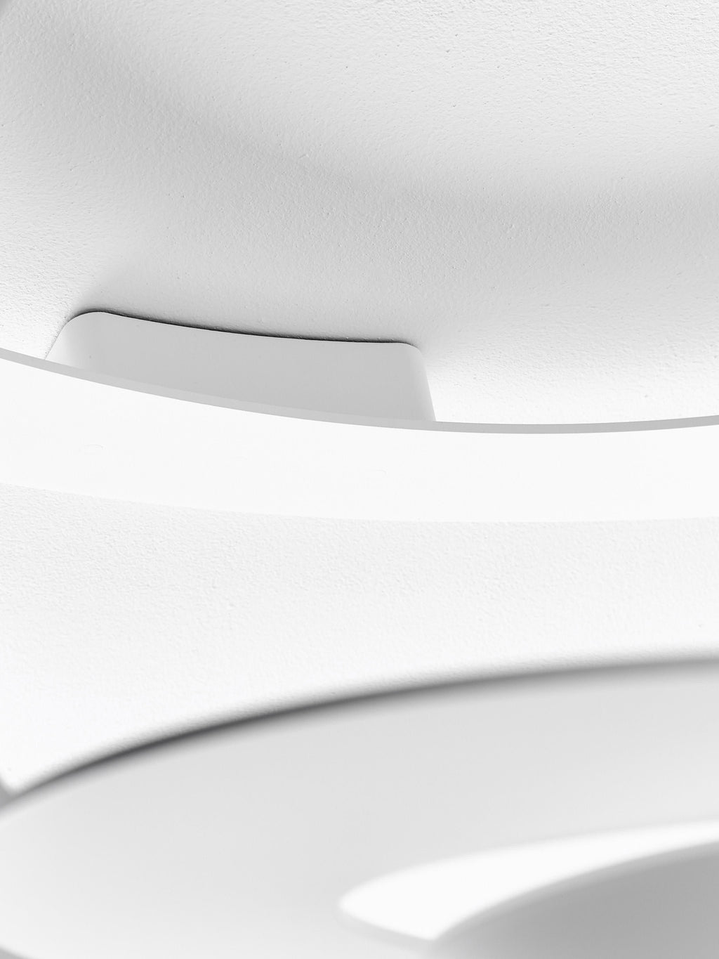 Grand plafonnier Jareth, Ø 97 cm - Blanc