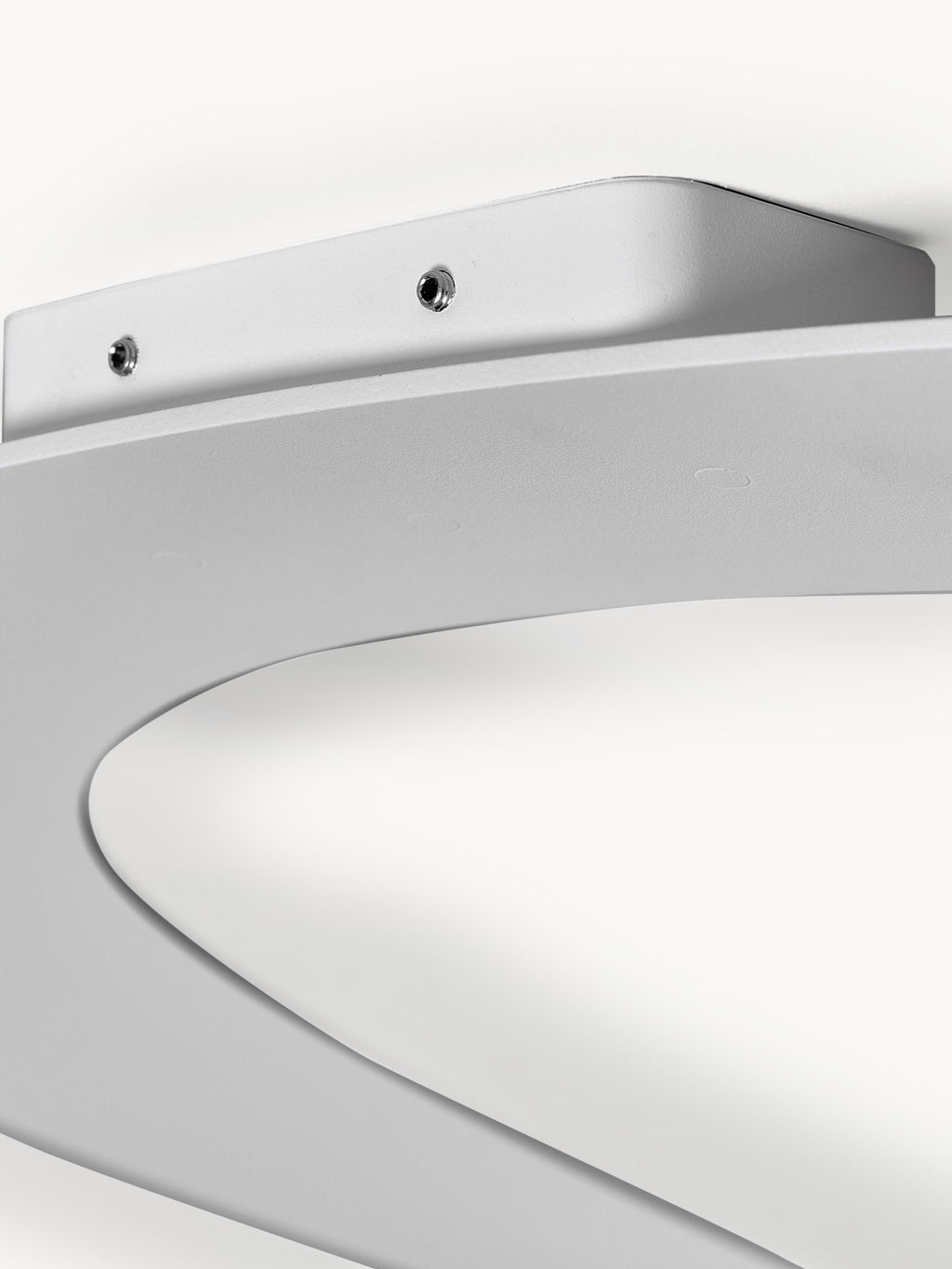 Grand plafonnier Jareth, Ø 97 cm - Blanc