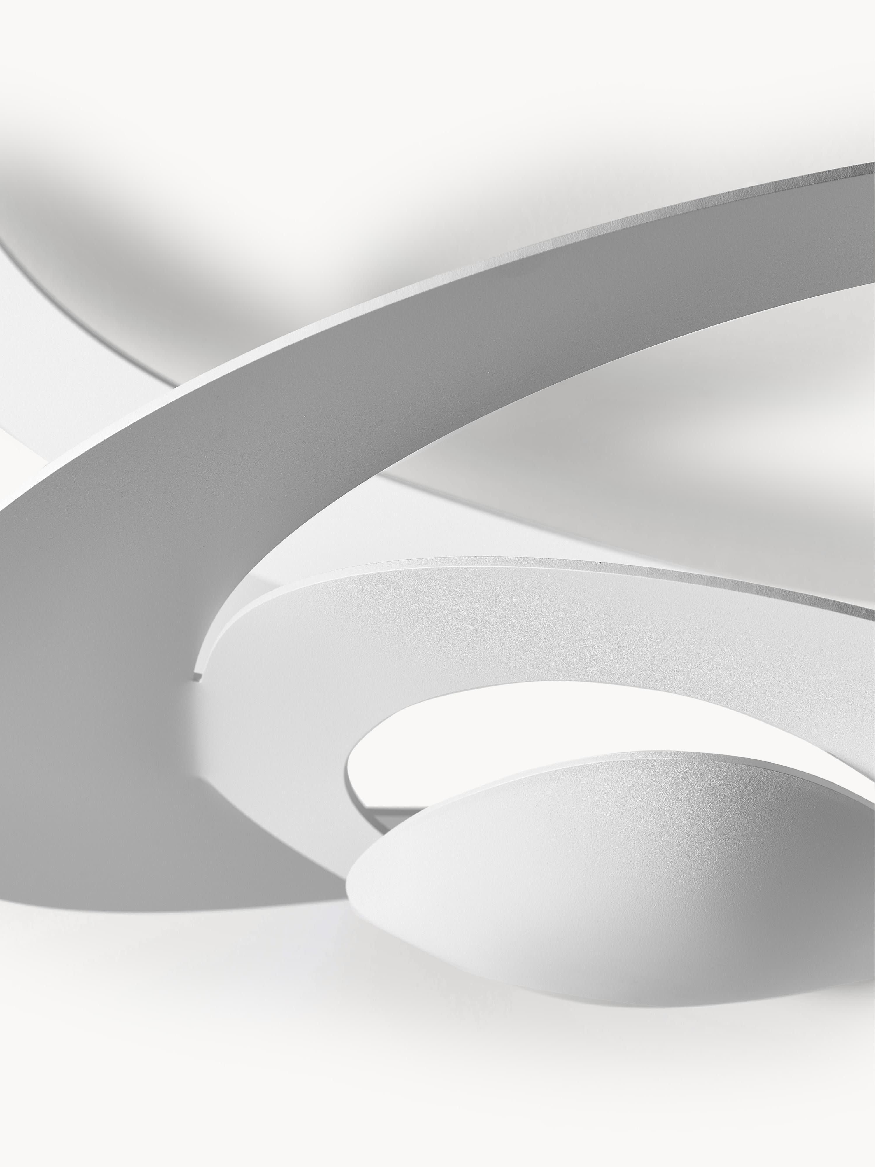 Grand plafonnier Jareth, Ø 97 cm - Blanc