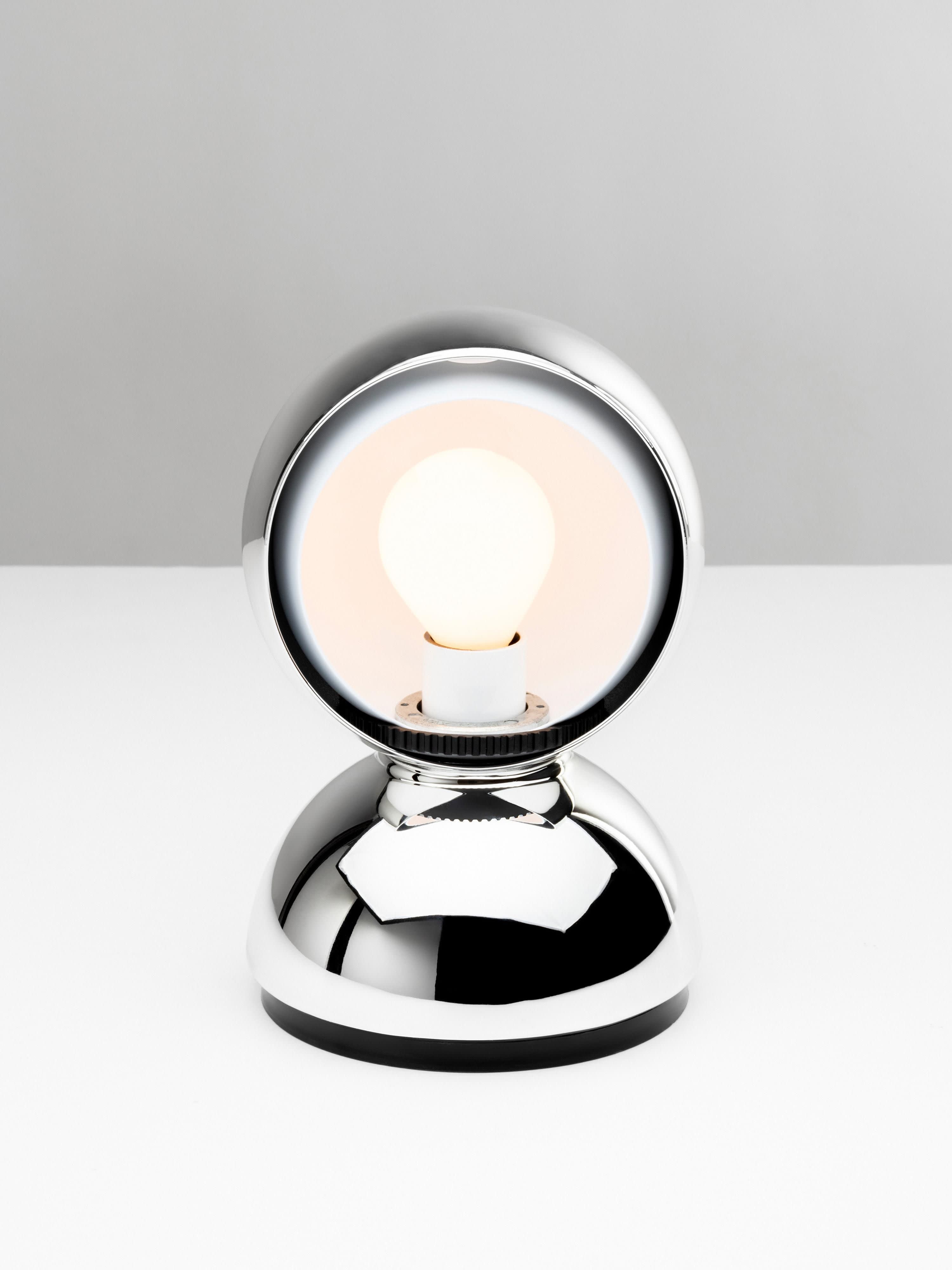 Petite lampe à poser orientable Laurits - Argenté