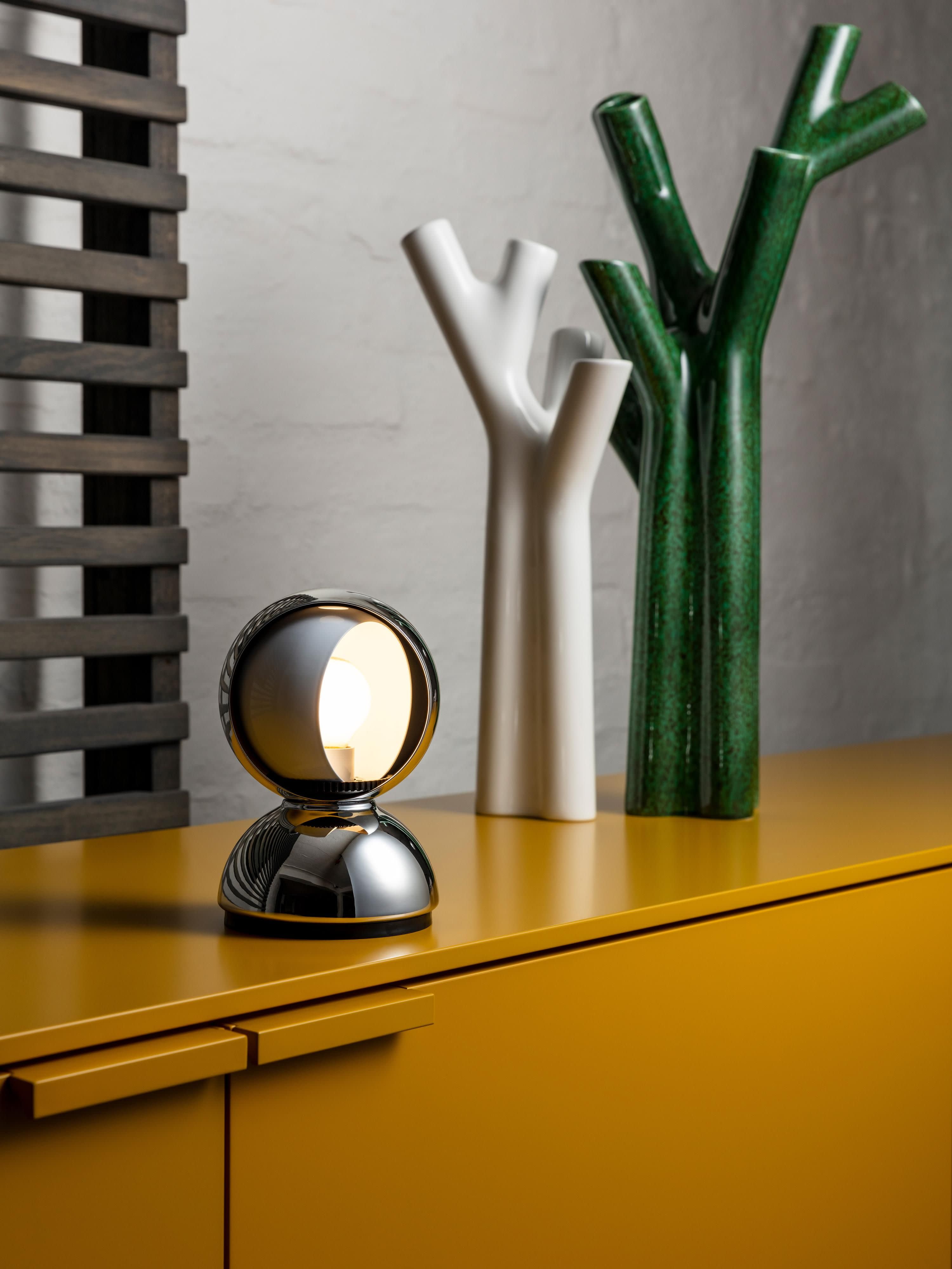 Petite lampe à poser orientable Laurits - Argenté