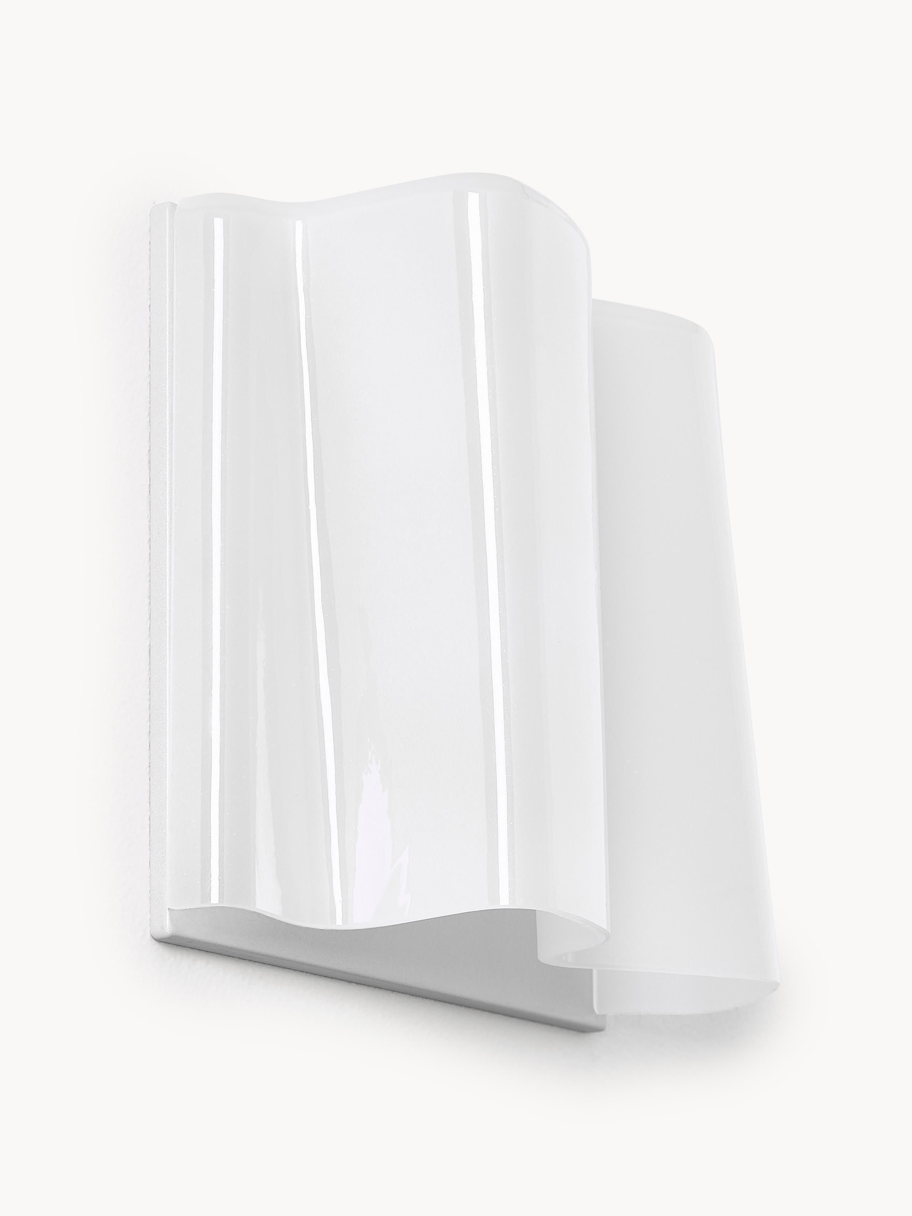 Applique murale soufflée bouche Halden - Transparent