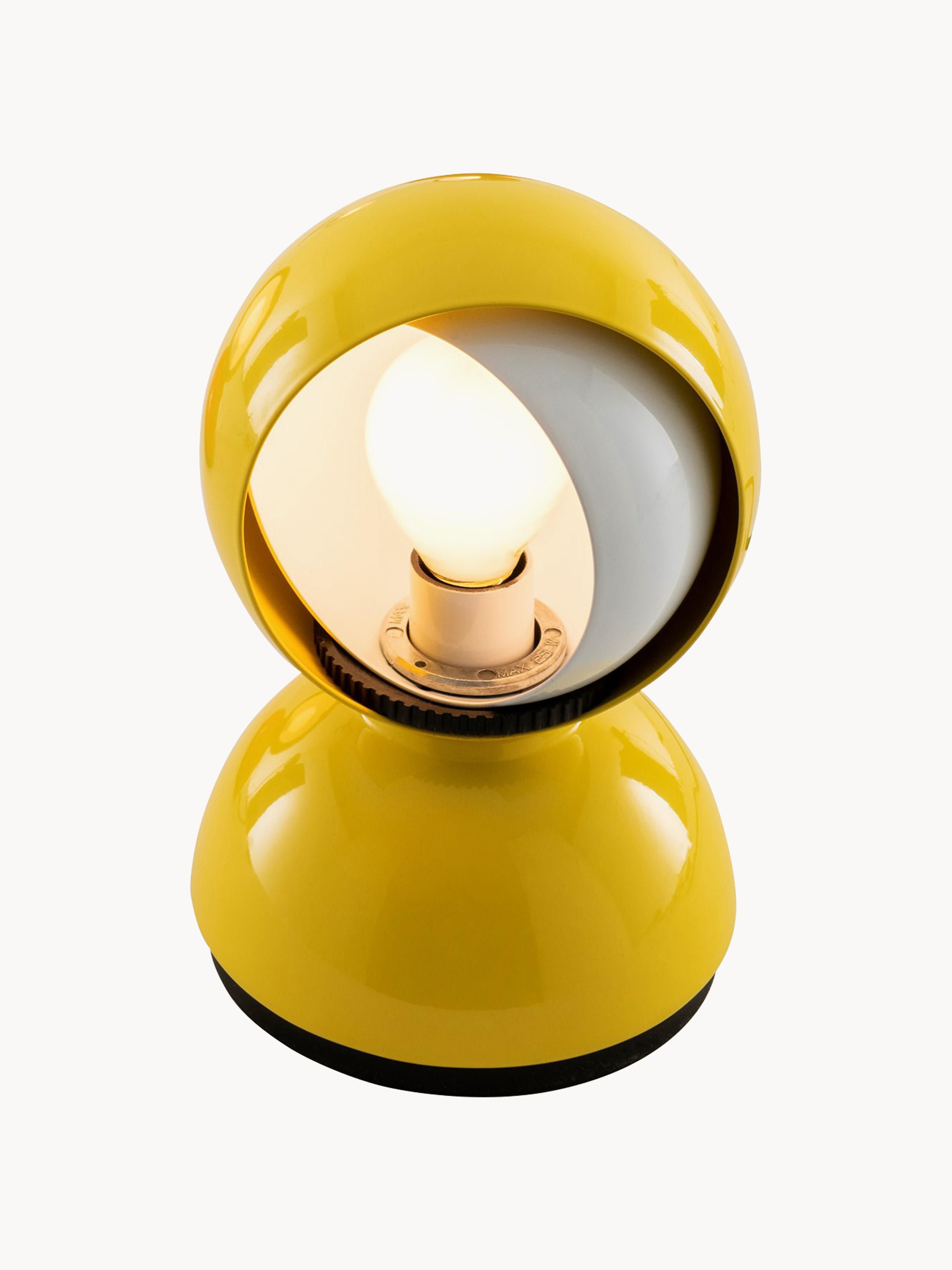 Petite lampe à poser orientable Laurits - Jaune soleil